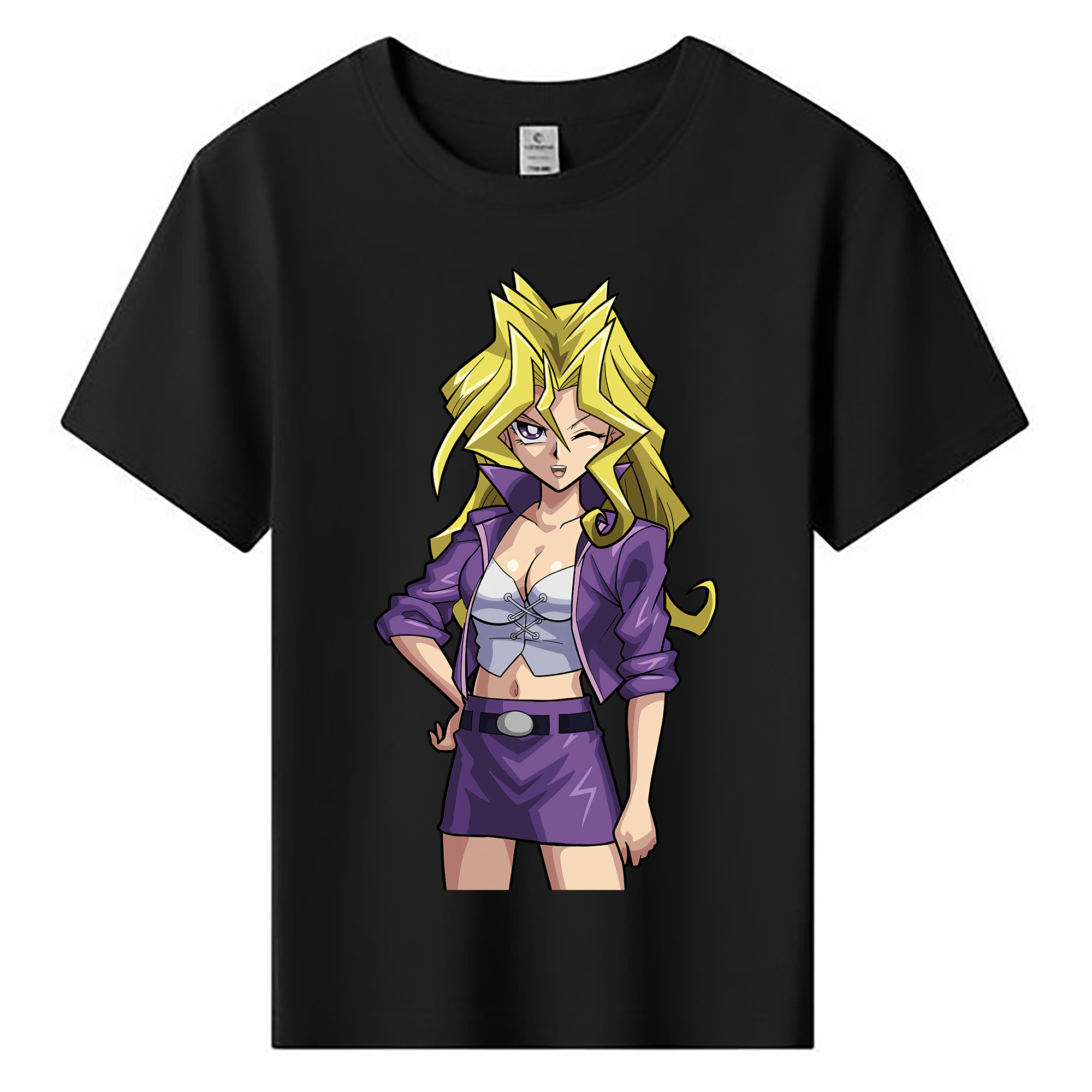 （画像用） 遊☆戯☆王 Yu-Gi-Oh! 綿100％キッズTシャツ（フロントプリント）