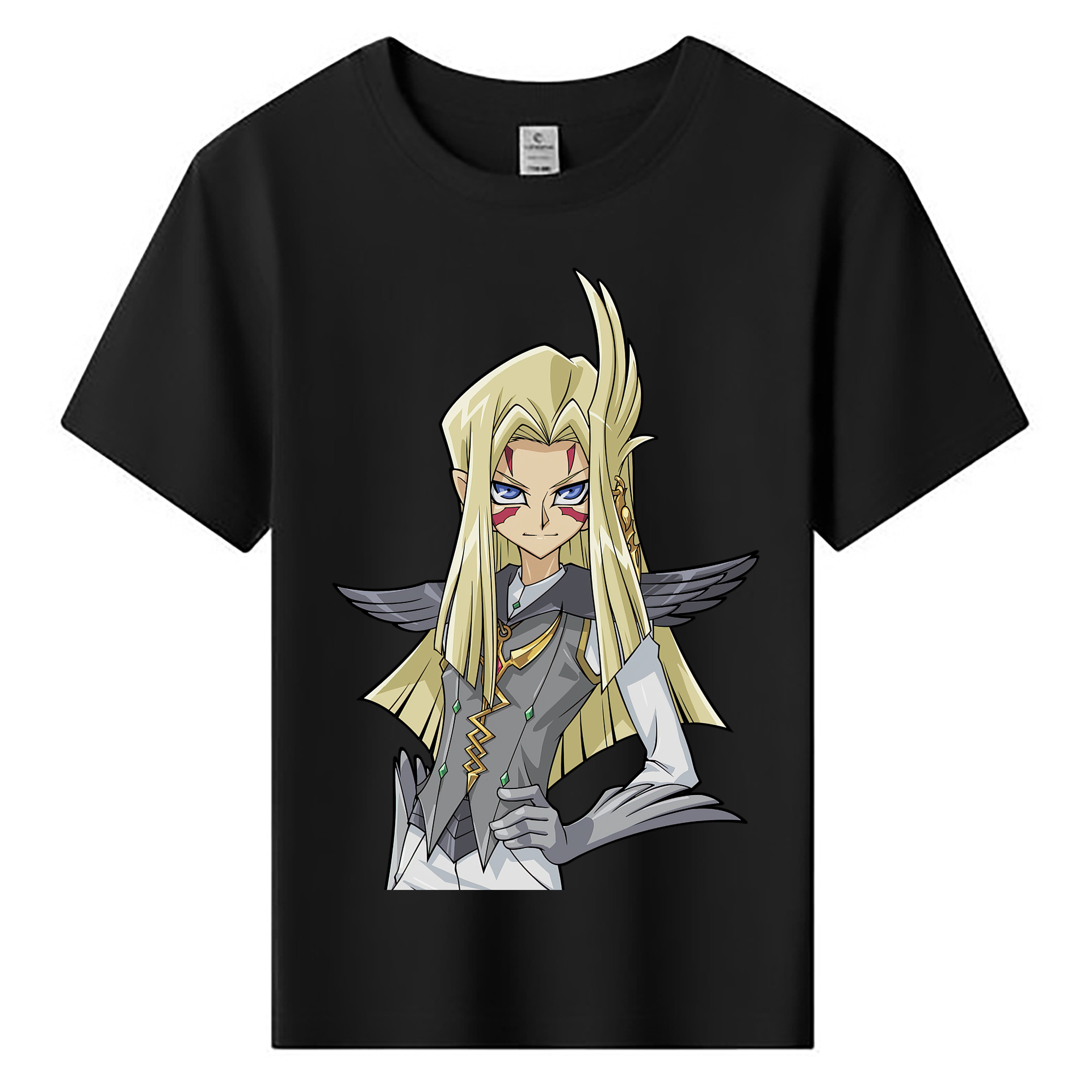 （画像用） 遊☆戯☆王 Yu-Gi-Oh! 綿100％キッズTシャツ（フロントプリント）