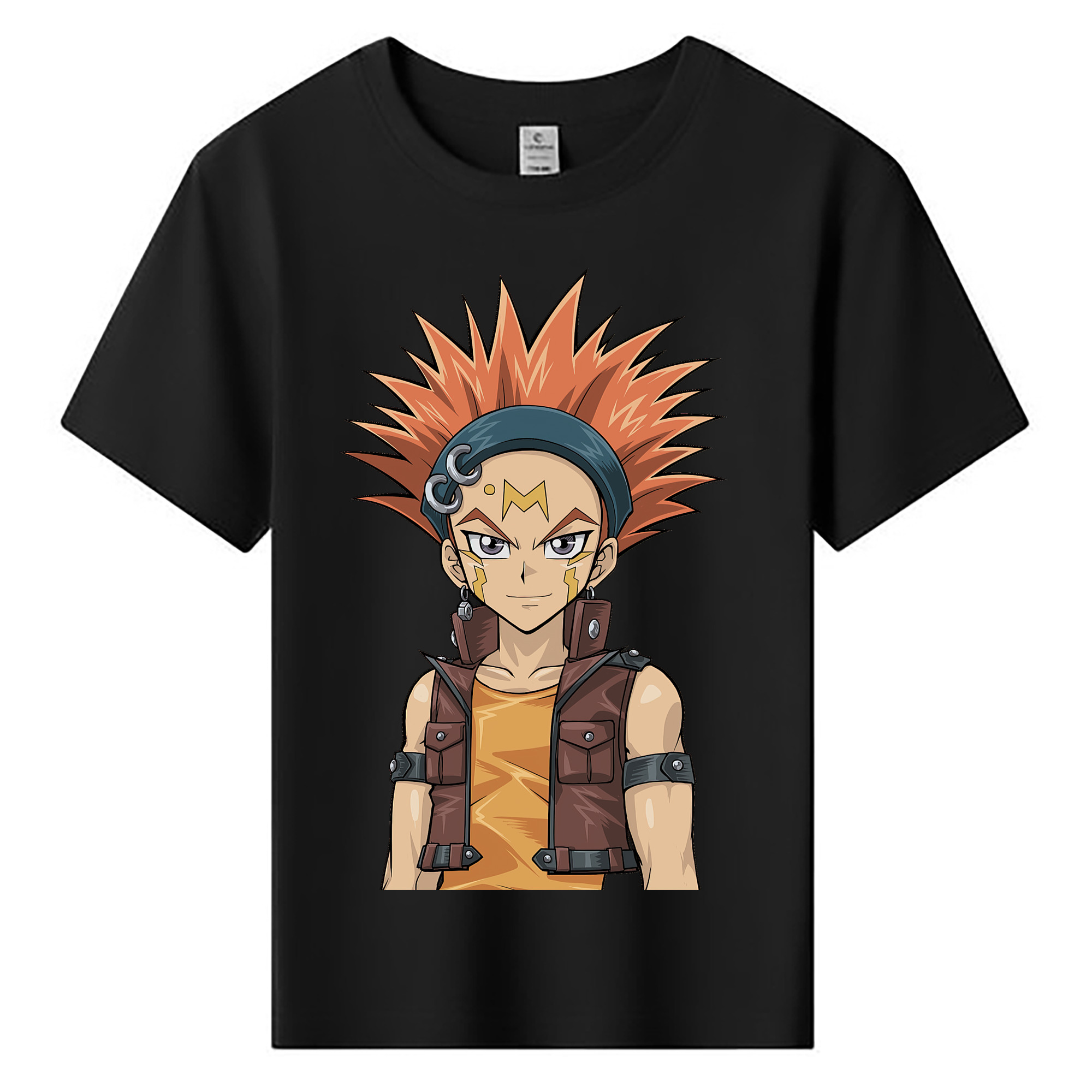 （画像用） 遊☆戯☆王 Yu-Gi-Oh! 綿100％キッズTシャツ（フロントプリント）