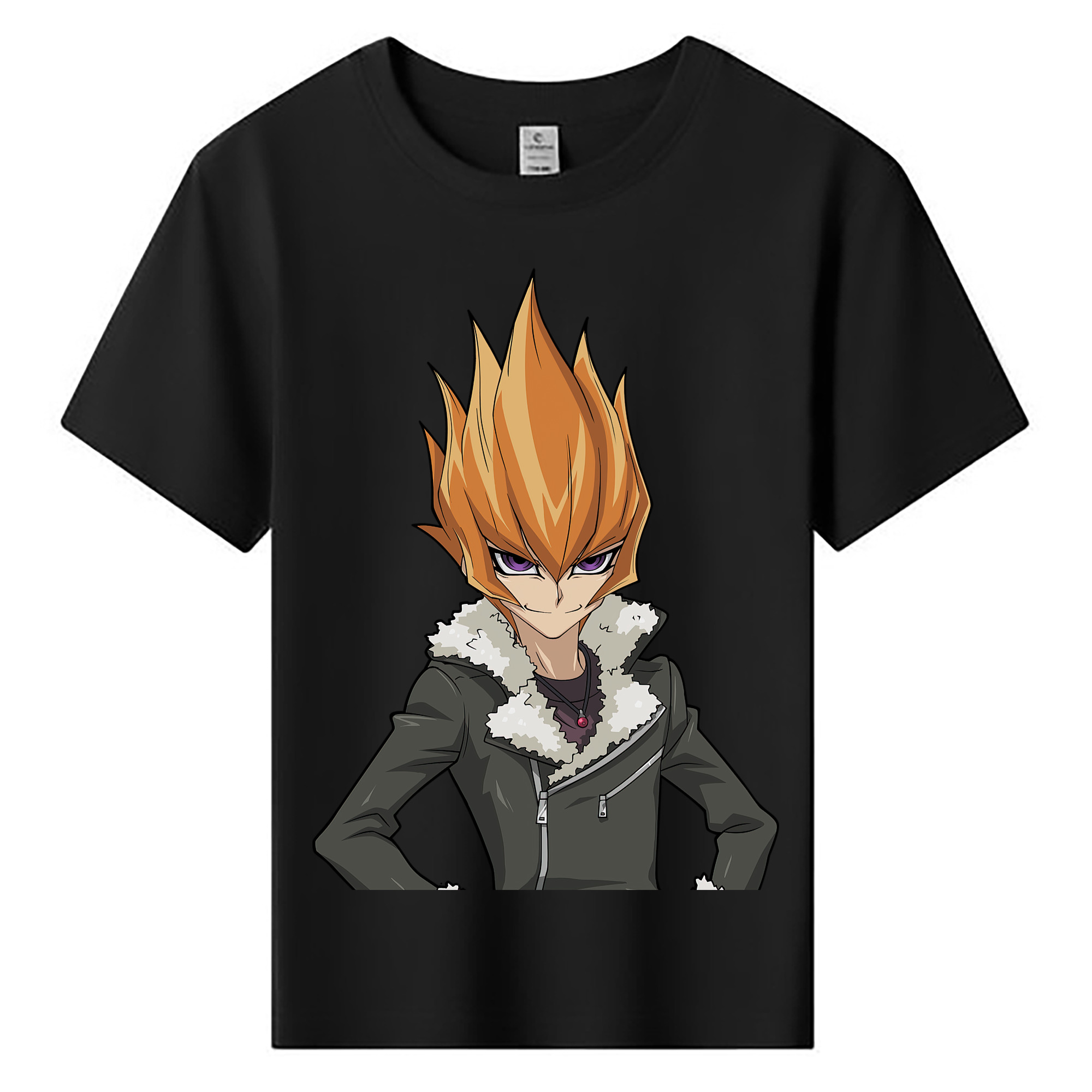 （画像用） 遊☆戯☆王 Yu-Gi-Oh! 綿100％キッズTシャツ（フロントプリント）