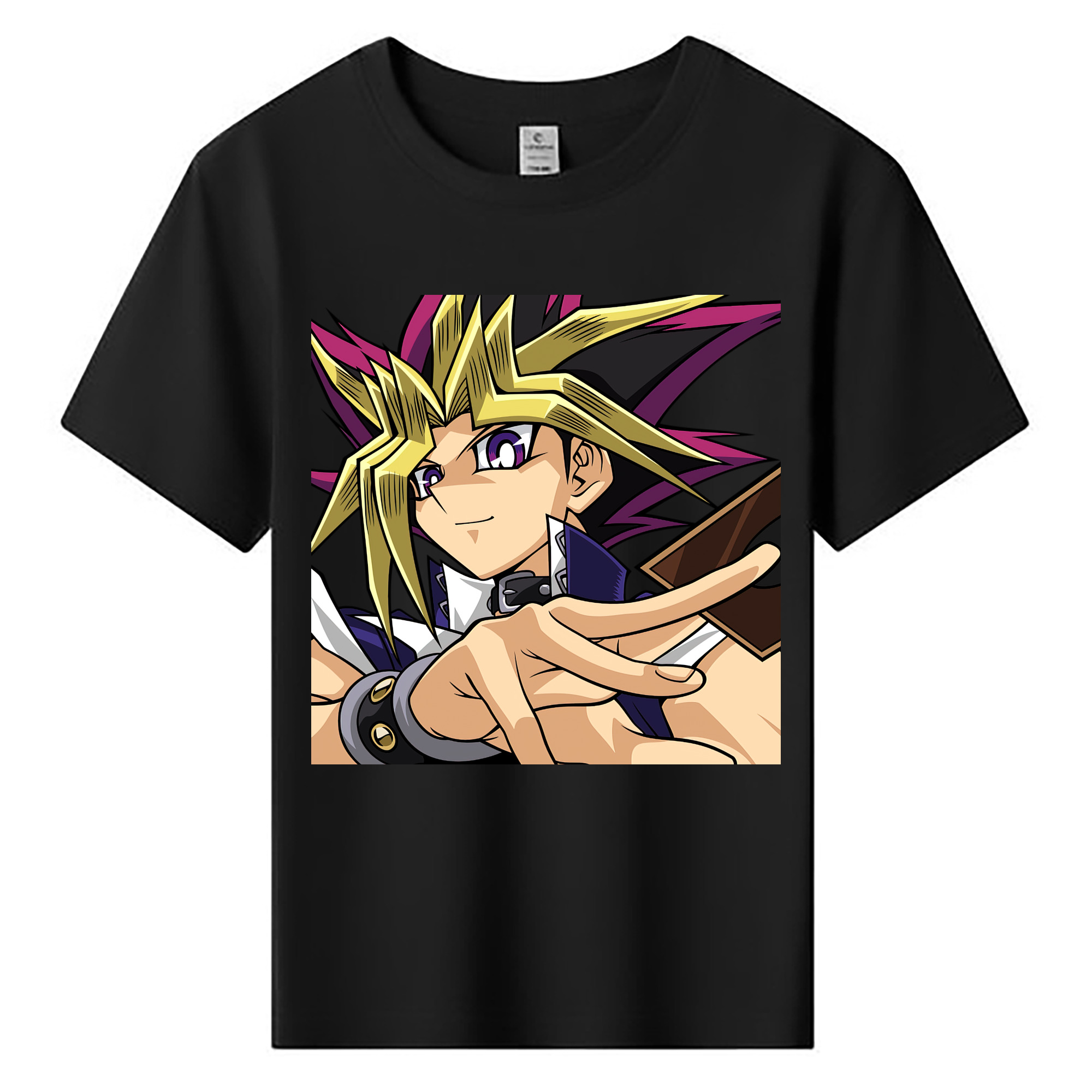 （画像用） 遊☆戯☆王 Yu-Gi-Oh! 綿100％キッズTシャツ（フロントプリント）