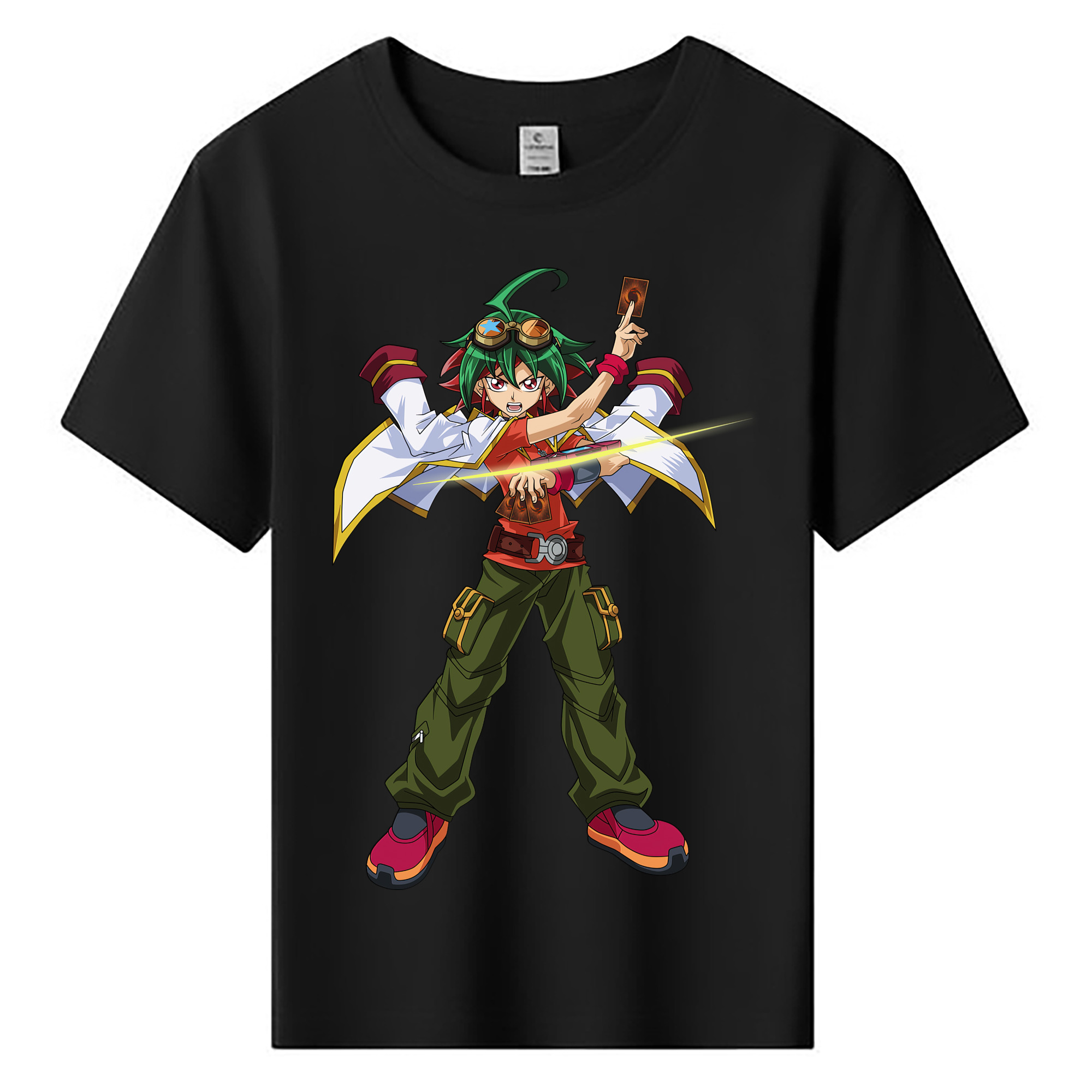 （画像用） 遊☆戯☆王 Yu-Gi-Oh! 綿100％キッズTシャツ（フロントプリント）