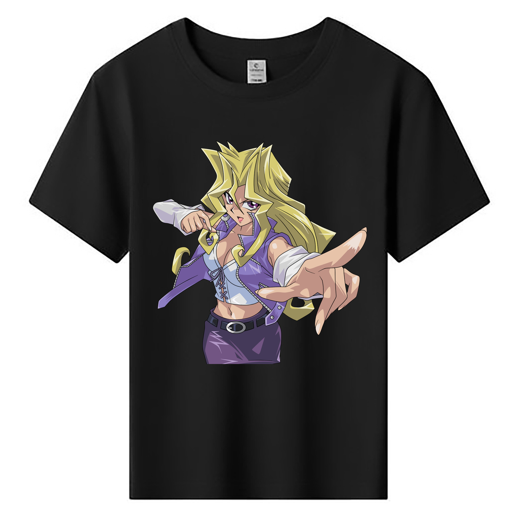 （画像用） 遊☆戯☆王 Yu-Gi-Oh! 綿100％キッズTシャツ（フロントプリント）