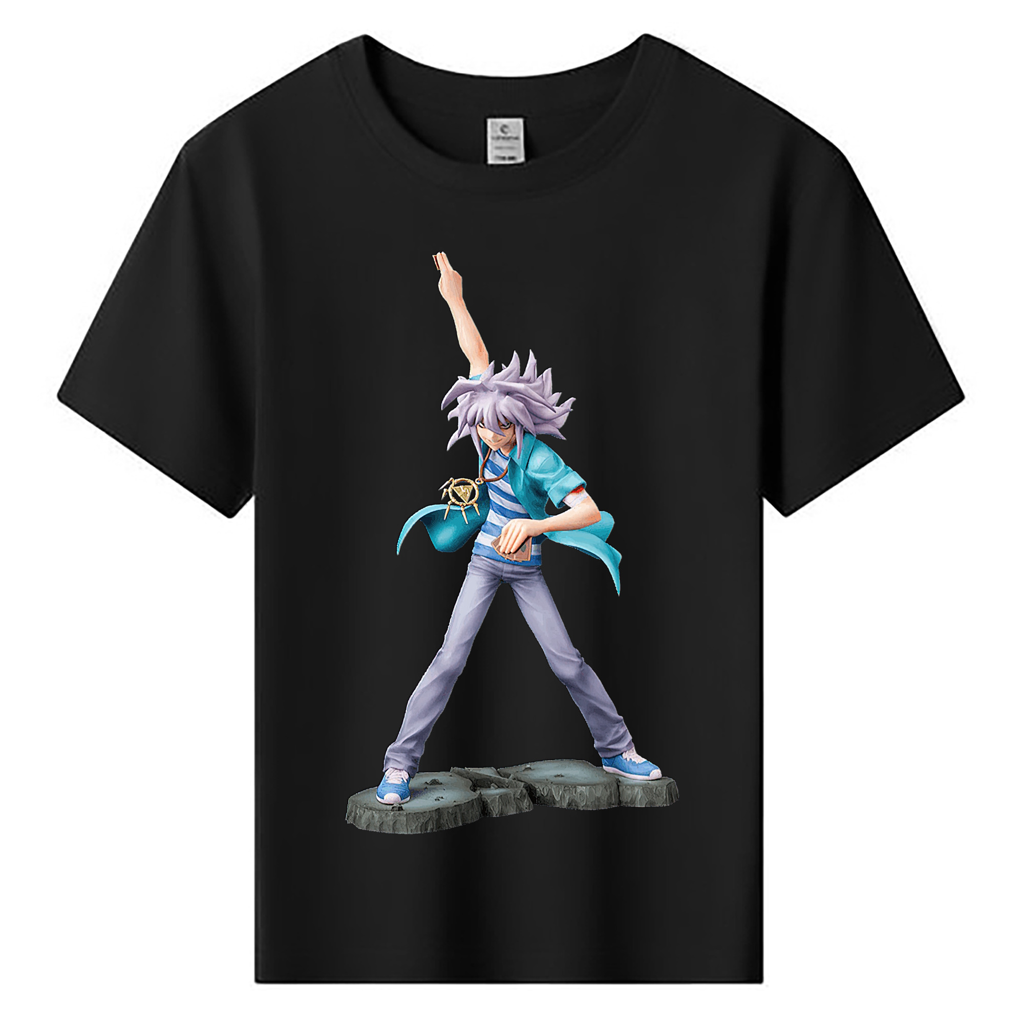 （画像用） 遊☆戯☆王 Yu-Gi-Oh! 綿100％キッズTシャツ（フロントプリント）