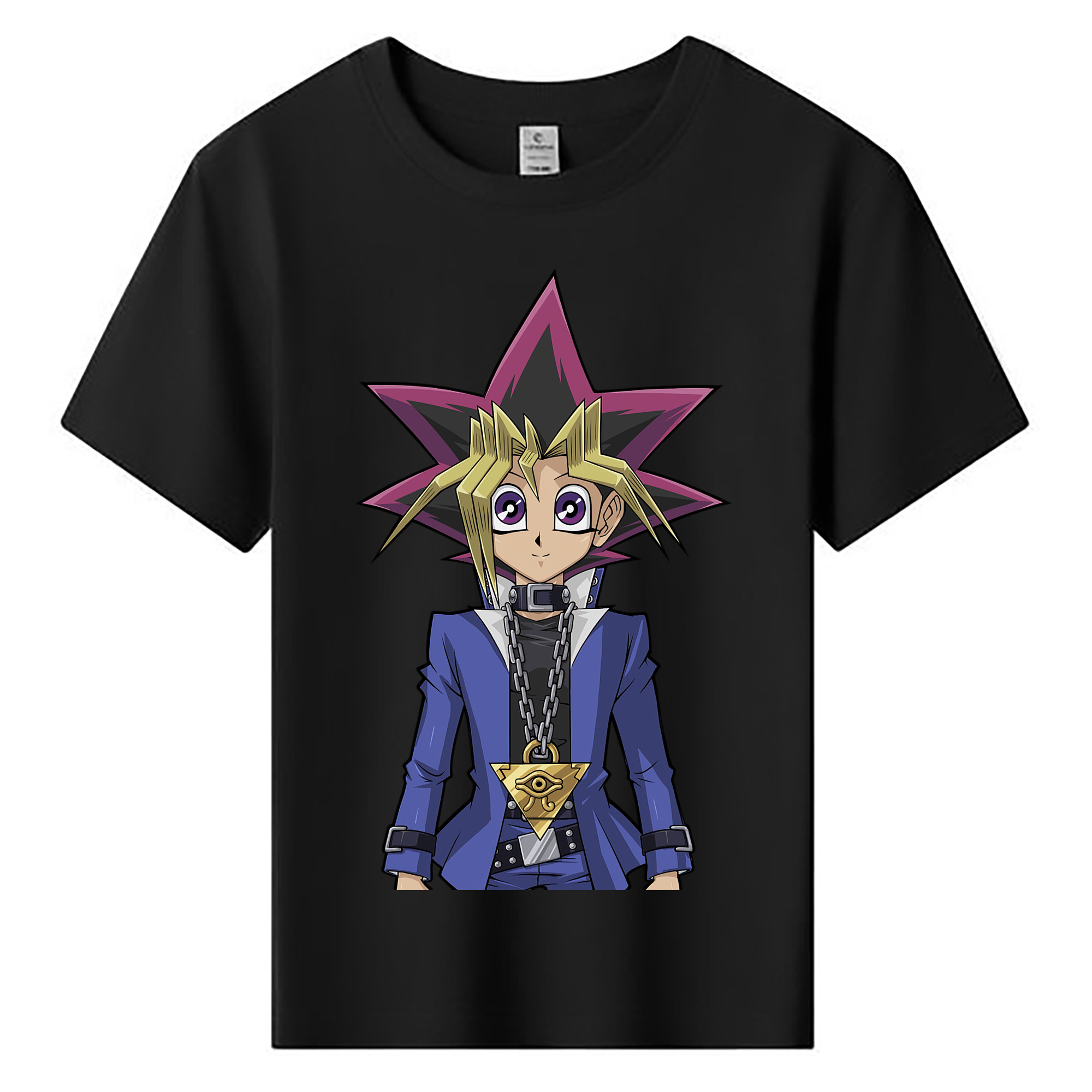 （画像用） 遊☆戯☆王 Yu-Gi-Oh! 綿100％キッズTシャツ（フロントプリント）