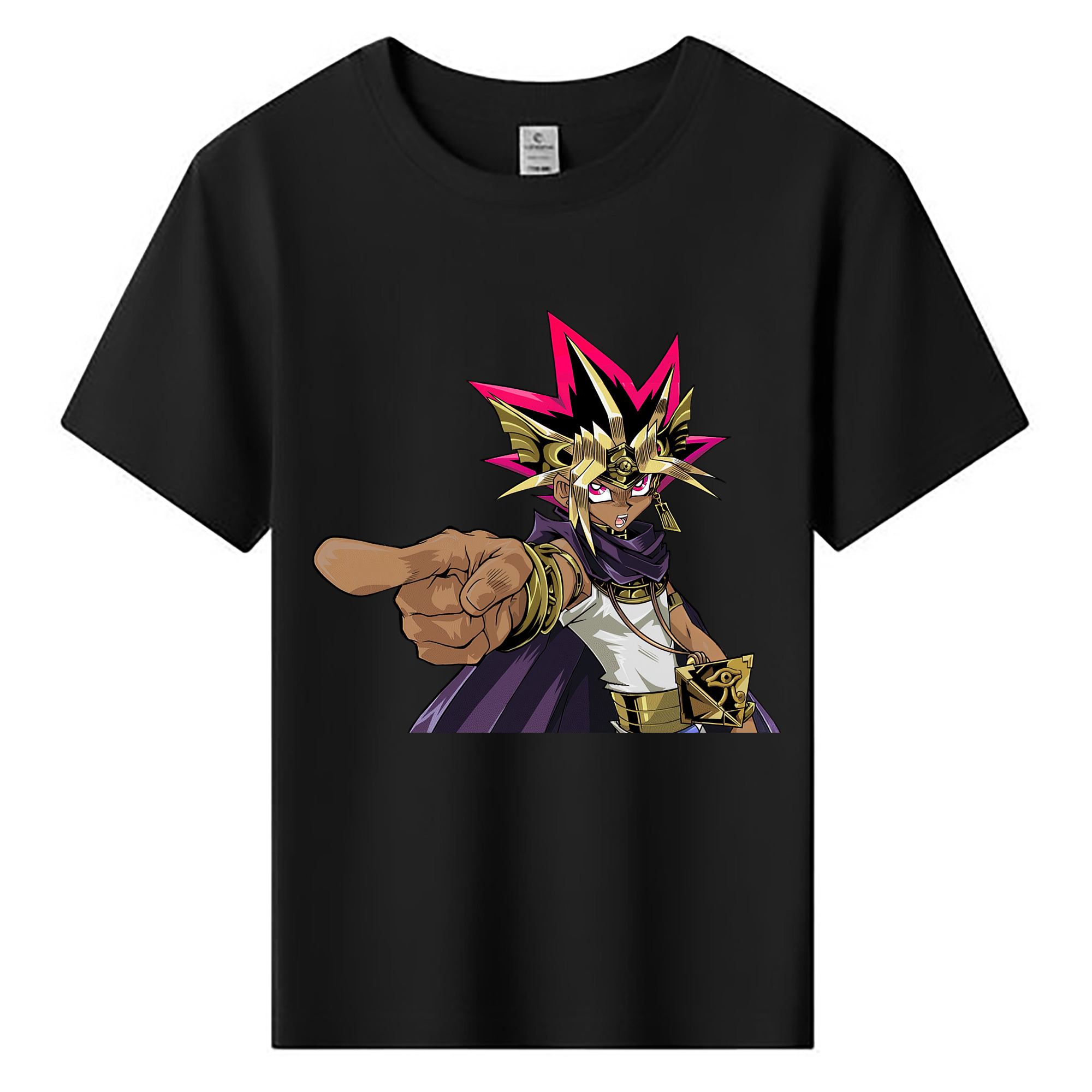 （画像用） 遊☆戯☆王 Yu-Gi-Oh! 綿100％キッズTシャツ（フロントプリント）