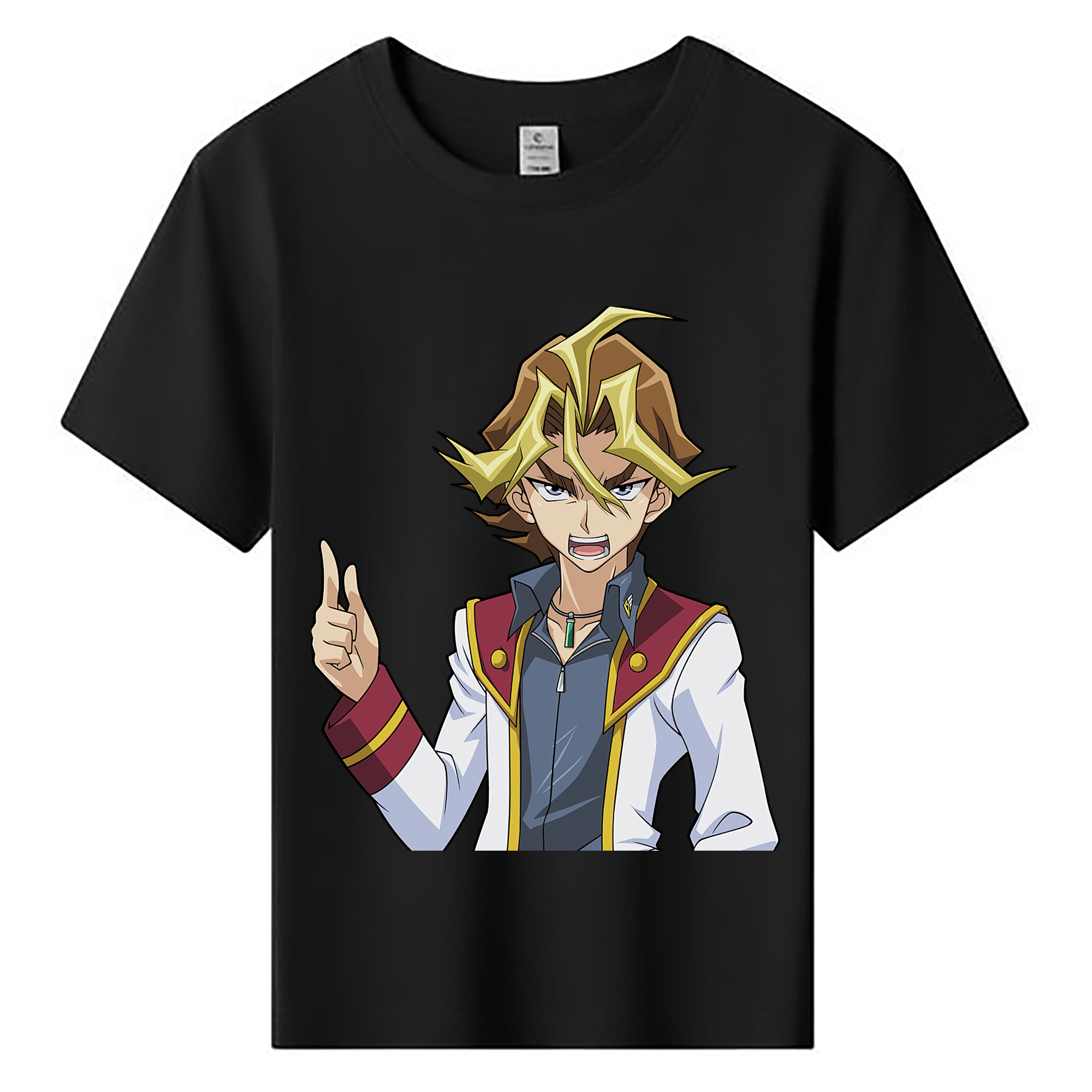 （画像用） 遊☆戯☆王 Yu-Gi-Oh! 綿100％キッズTシャツ（フロントプリント）