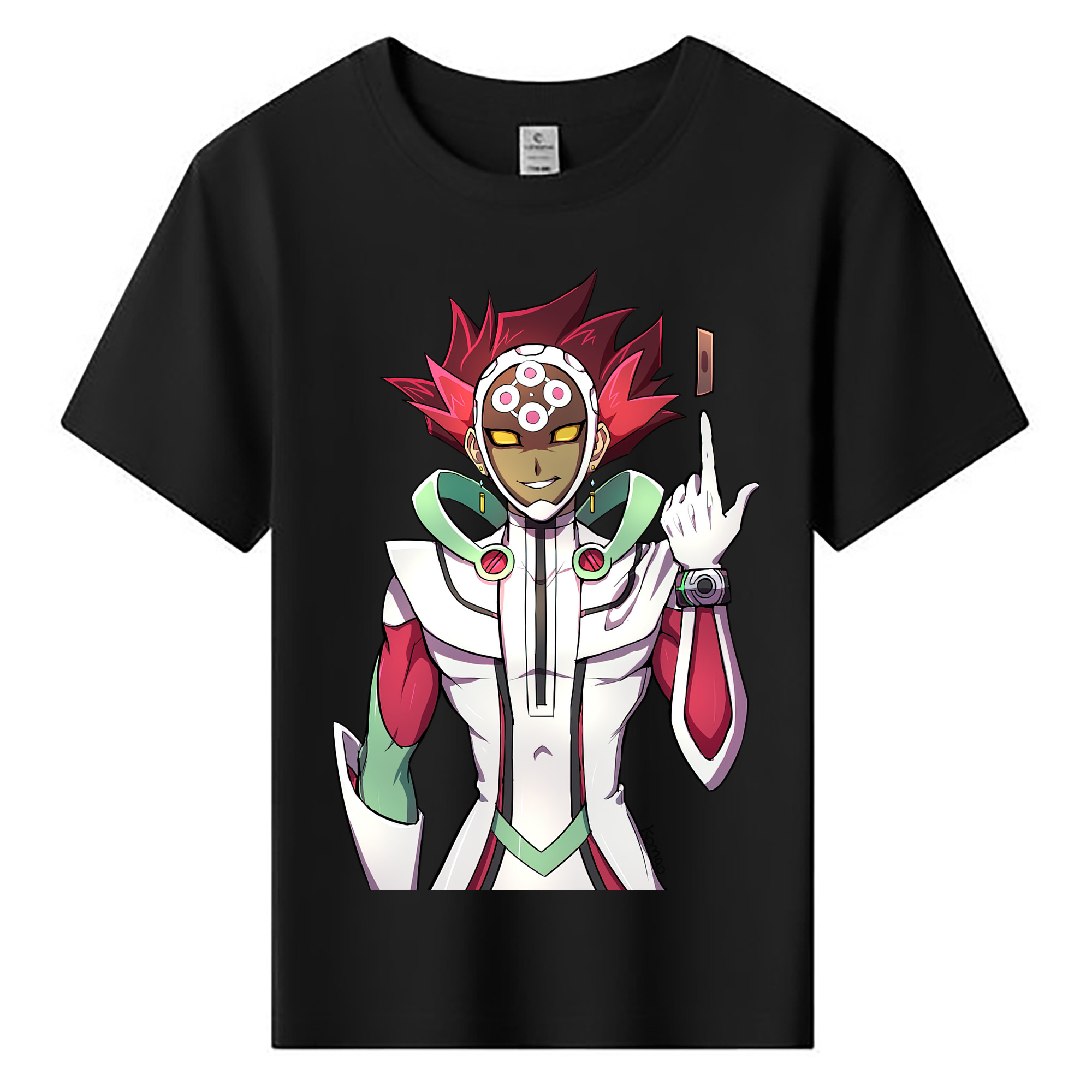 （画像用） 遊☆戯☆王 Yu-Gi-Oh! 綿100％キッズTシャツ（フロントプリント）