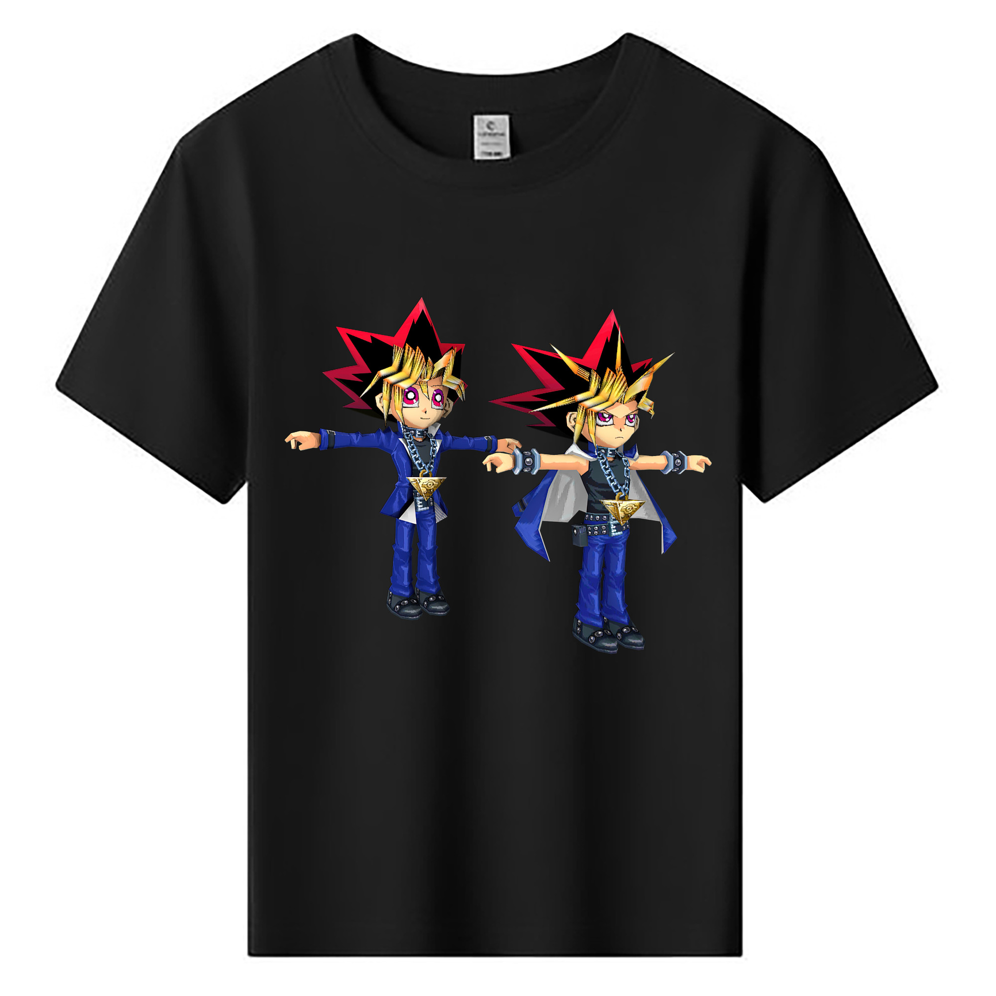 （画像用） 遊☆戯☆王 Yu-Gi-Oh! 綿100％キッズTシャツ（フロントプリント）