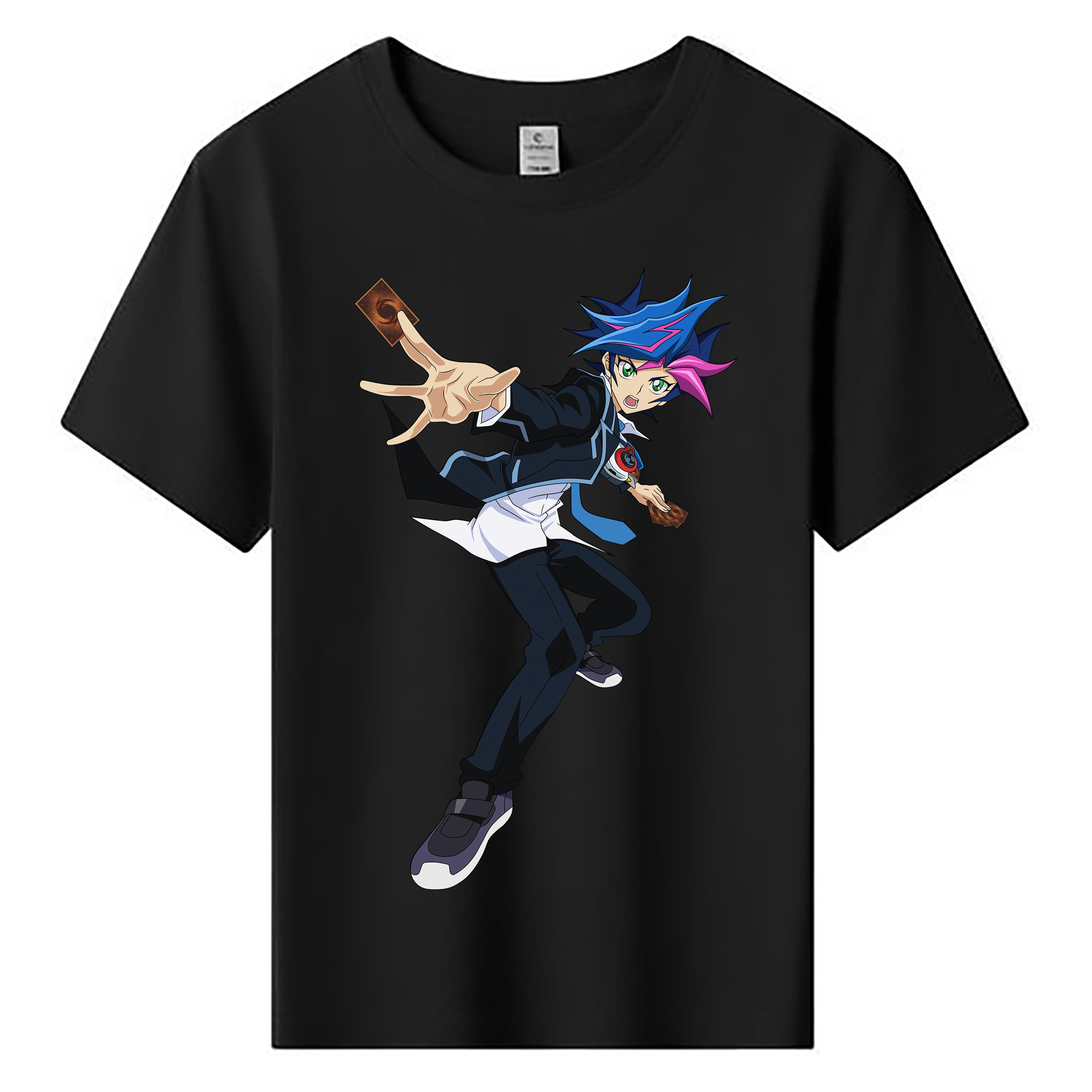 （画像用） 遊☆戯☆王 Yu-Gi-Oh! 綿100％キッズTシャツ（フロントプリント）