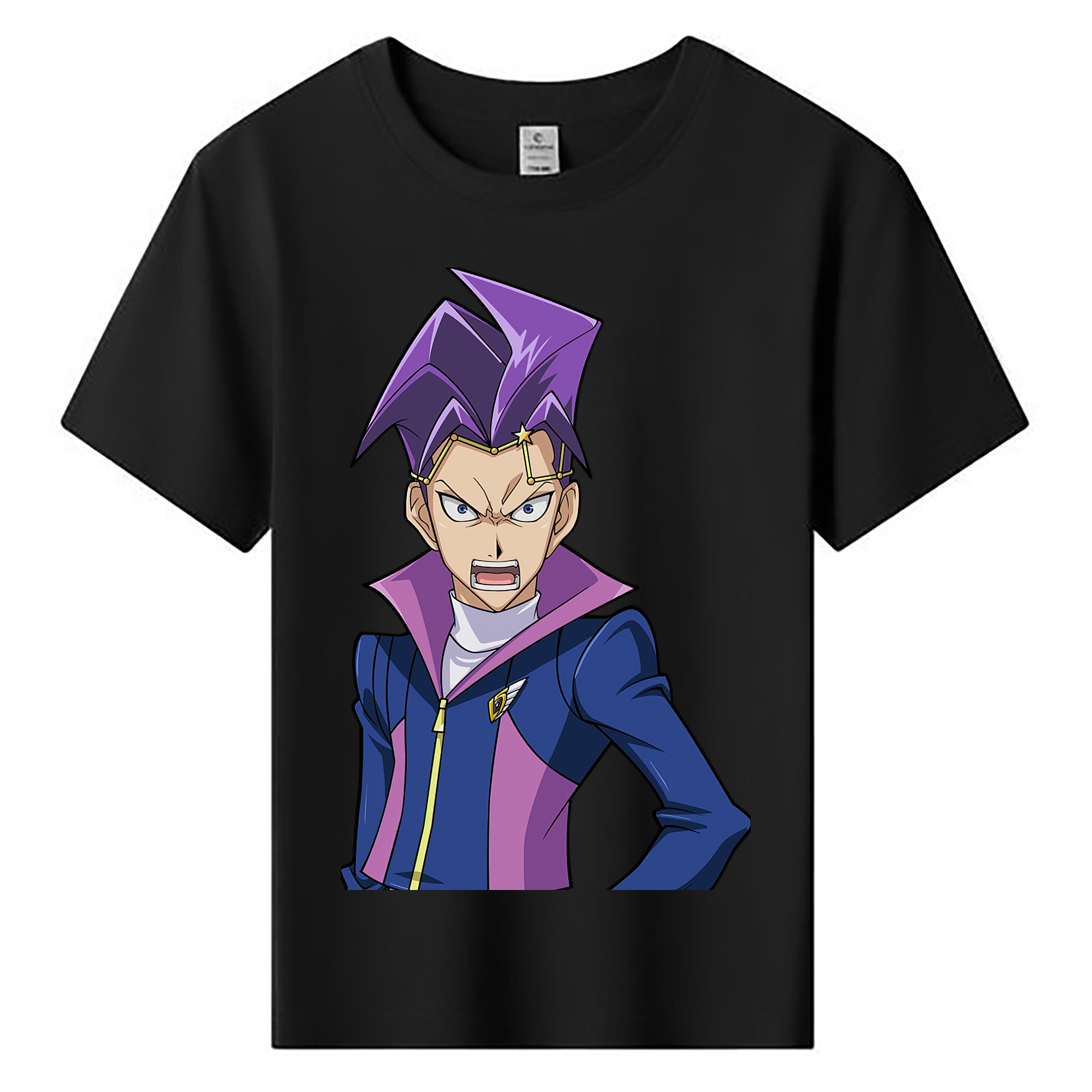 （画像用） 遊☆戯☆王 Yu-Gi-Oh! 綿100％キッズTシャツ（フロントプリント）