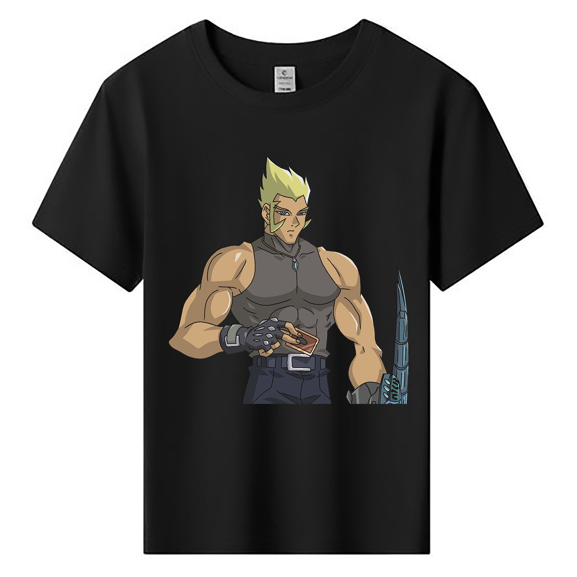 （画像用） 遊☆戯☆王 Yu-Gi-Oh! 綿100％キッズTシャツ（フロントプリント）