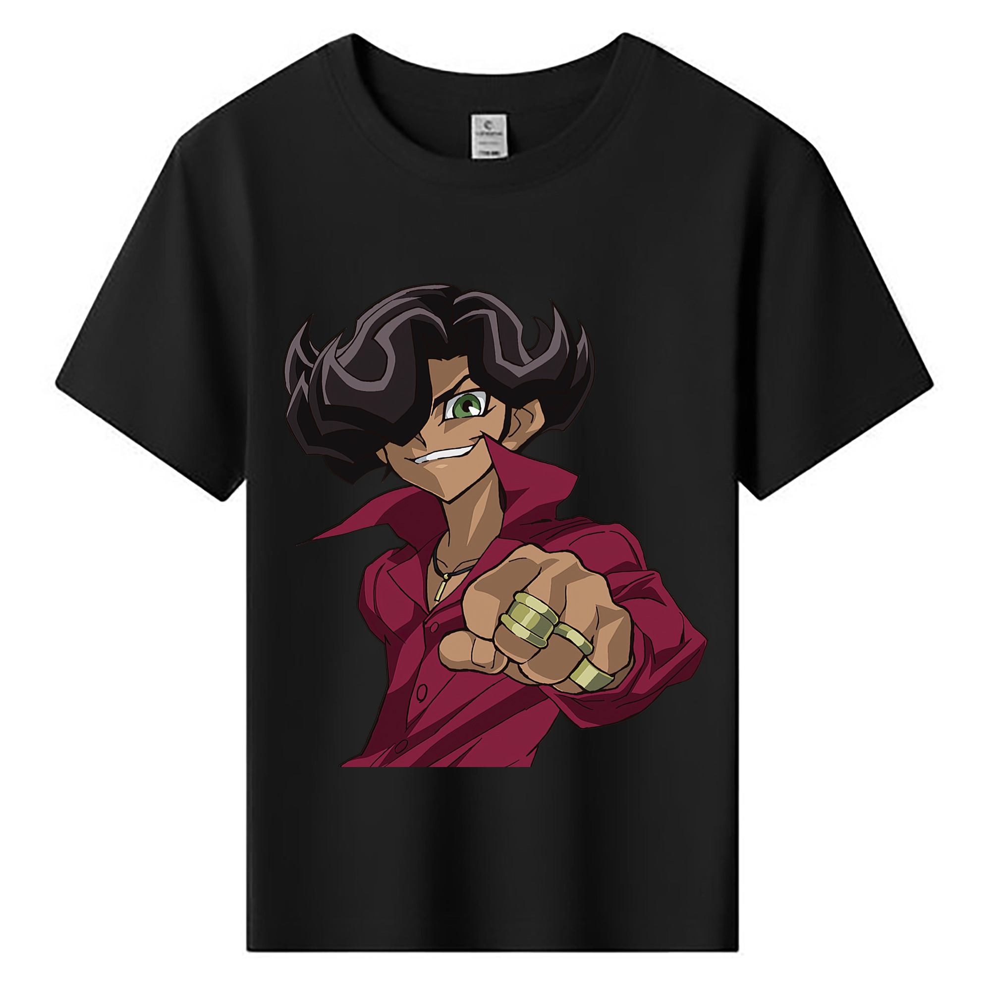 （画像用） 遊☆戯☆王 Yu-Gi-Oh! 綿100％キッズTシャツ（フロントプリント）