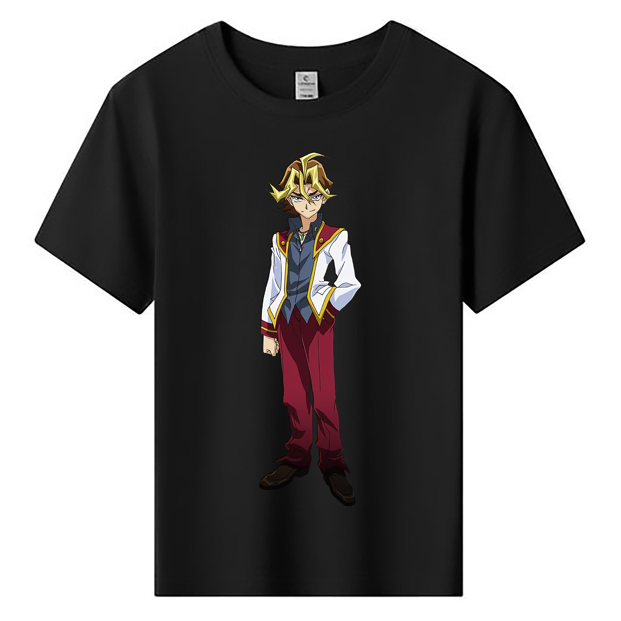 （画像用） 遊☆戯☆王 Yu-Gi-Oh! 綿100％キッズTシャツ（フロントプリント）