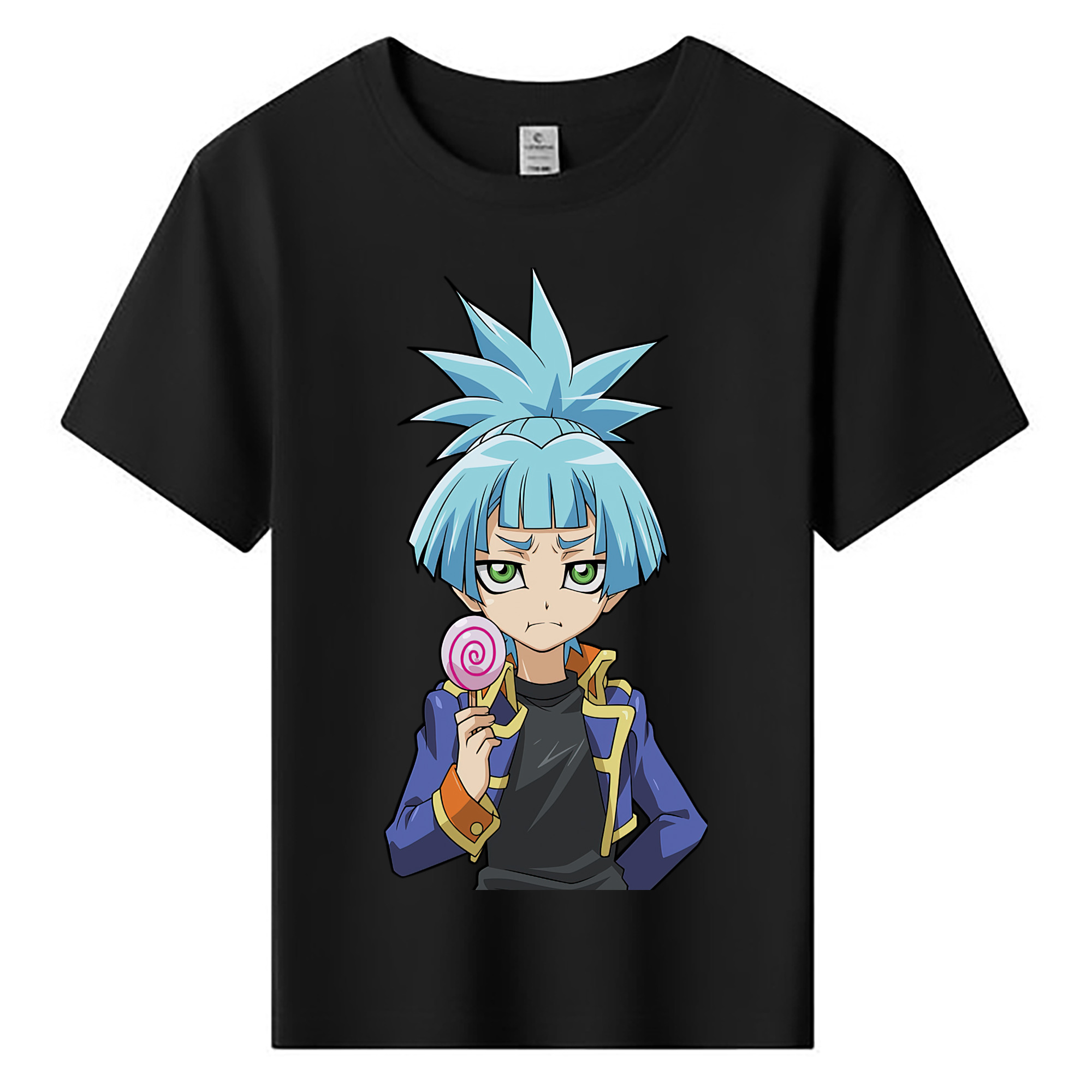 （画像用） 遊☆戯☆王 Yu-Gi-Oh! 綿100％キッズTシャツ（フロントプリント）