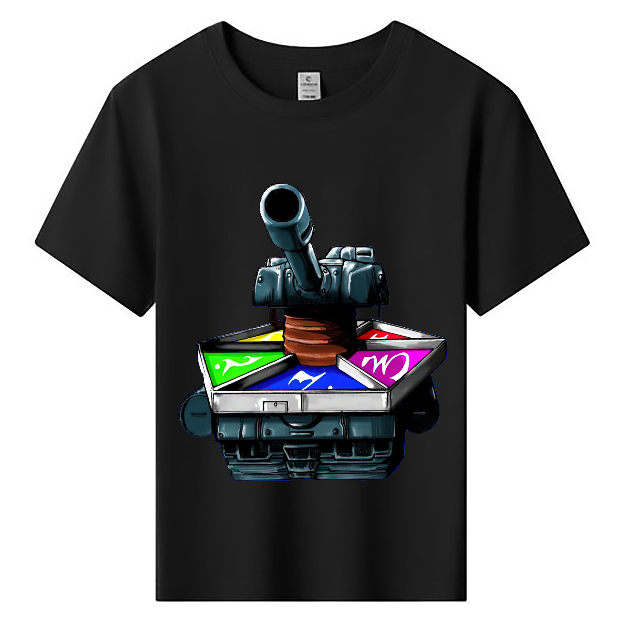 （画像用） 遊☆戯☆王 Yu-Gi-Oh! 綿100％キッズTシャツ（フロントプリント）