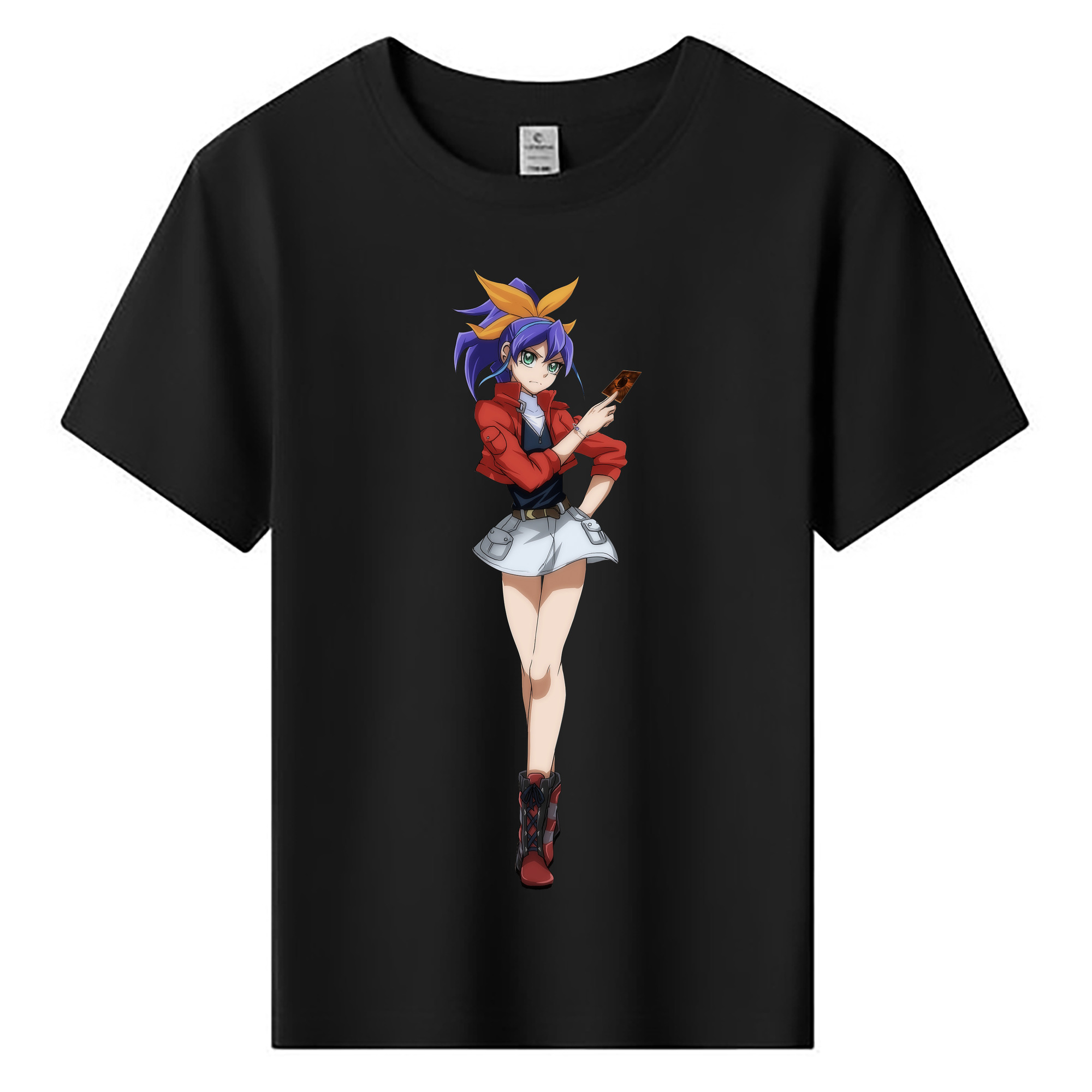 （画像用） 遊☆戯☆王 Yu-Gi-Oh! 綿100％キッズTシャツ（フロントプリント）