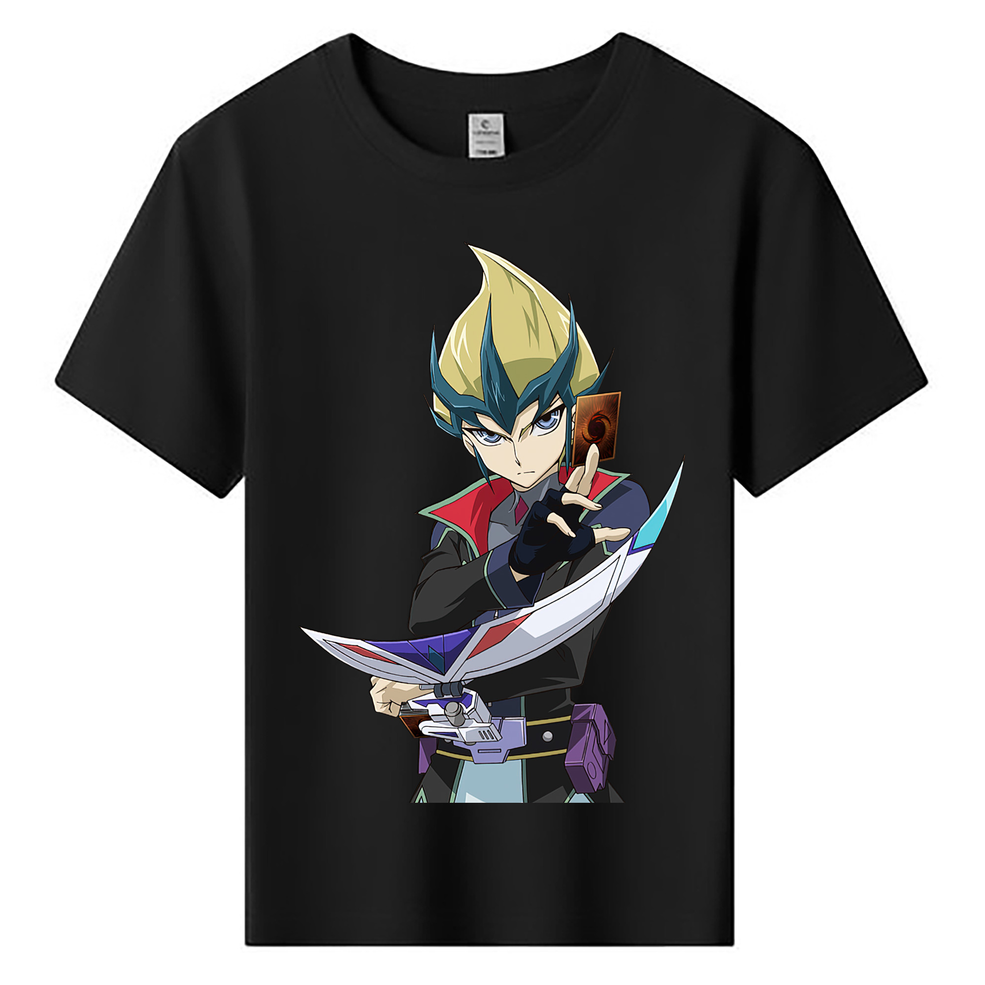 （画像用） 遊☆戯☆王 Yu-Gi-Oh! 綿100％キッズTシャツ（フロントプリント）