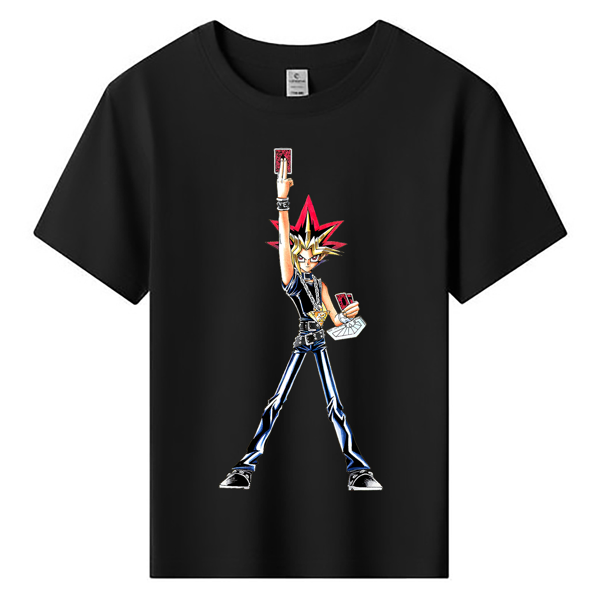（画像用） 遊☆戯☆王 Yu-Gi-Oh! 綿100％キッズTシャツ（フロントプリント）