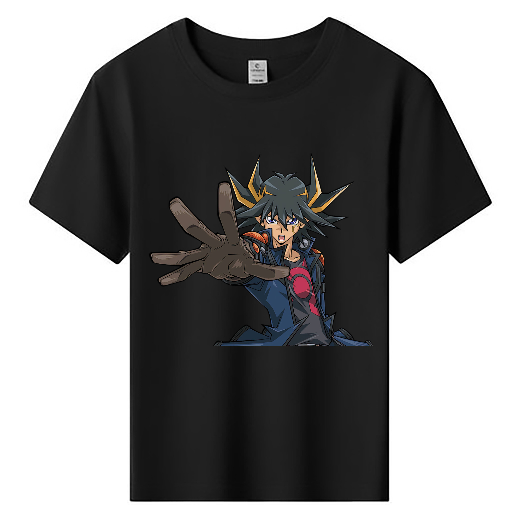 （画像用） 遊☆戯☆王 Yu-Gi-Oh! 綿100％キッズTシャツ（フロントプリント）