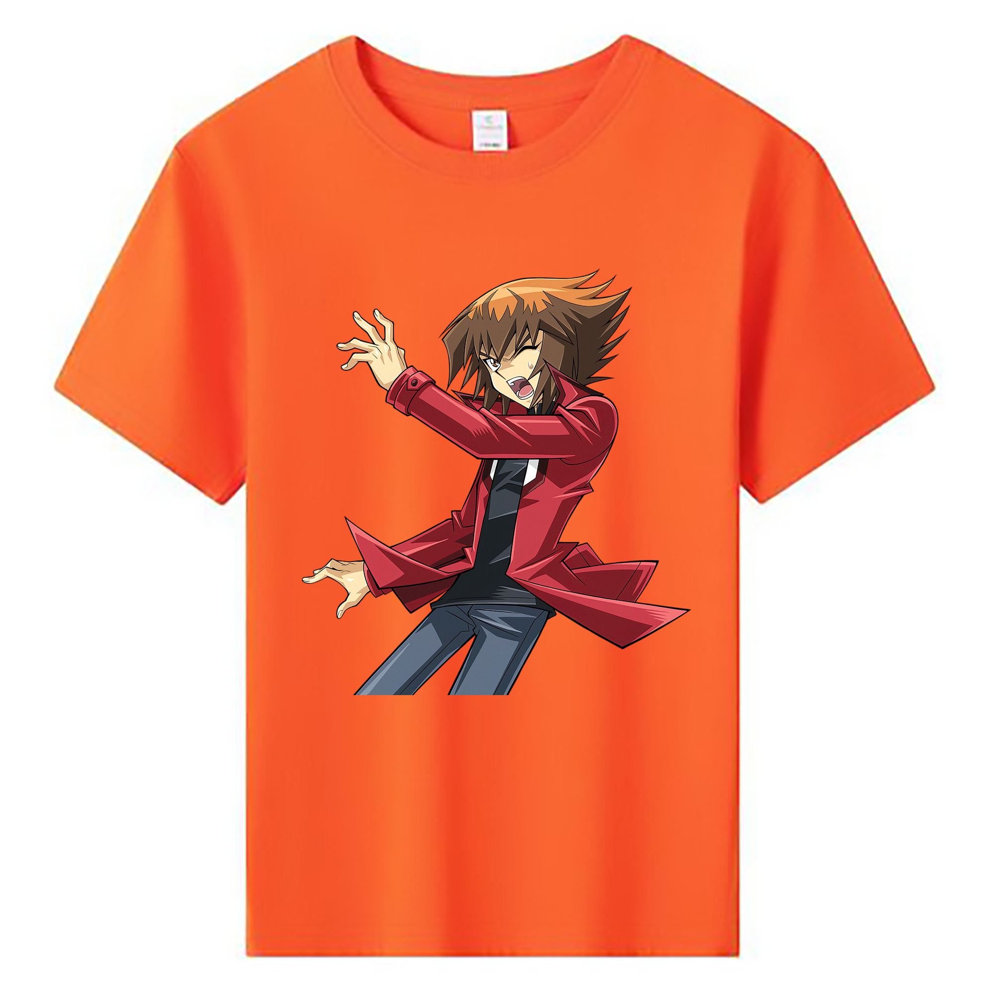 （画像用） 遊☆戯☆王 Yu-Gi-Oh! 綿100％キッズTシャツ（フロントプリント）