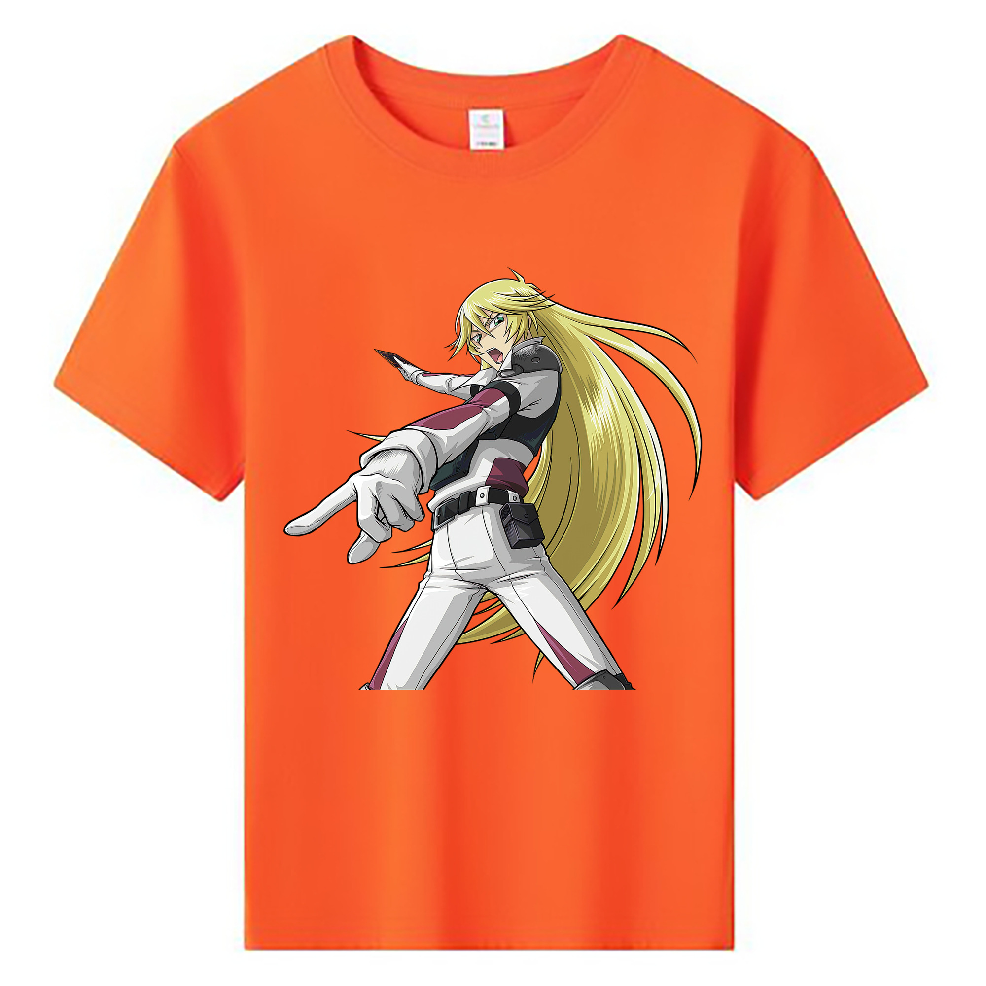 （画像用） 遊☆戯☆王 Yu-Gi-Oh! 綿100％キッズTシャツ（フロントプリント）