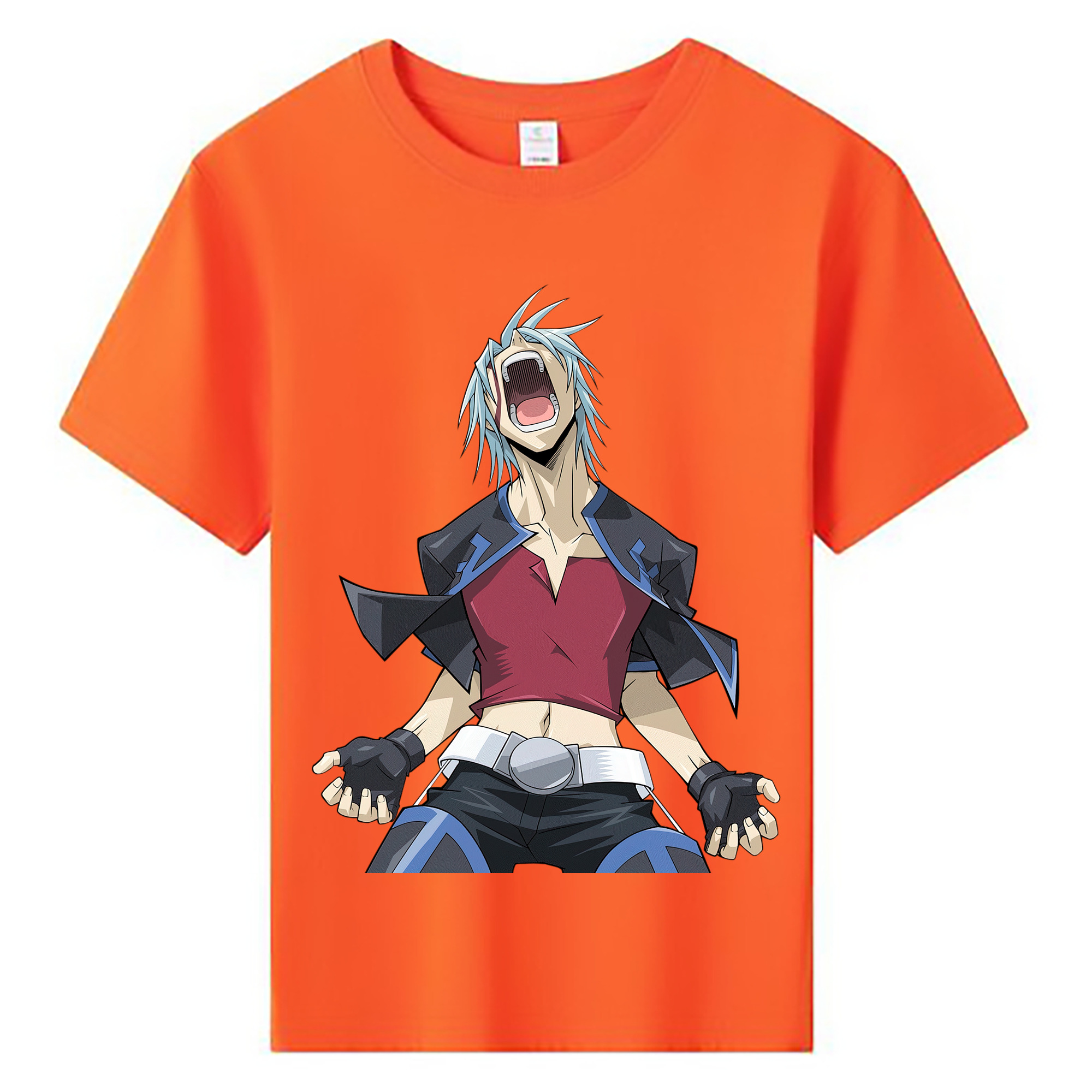 （画像用） 遊☆戯☆王 Yu-Gi-Oh! 綿100％キッズTシャツ（フロントプリント）