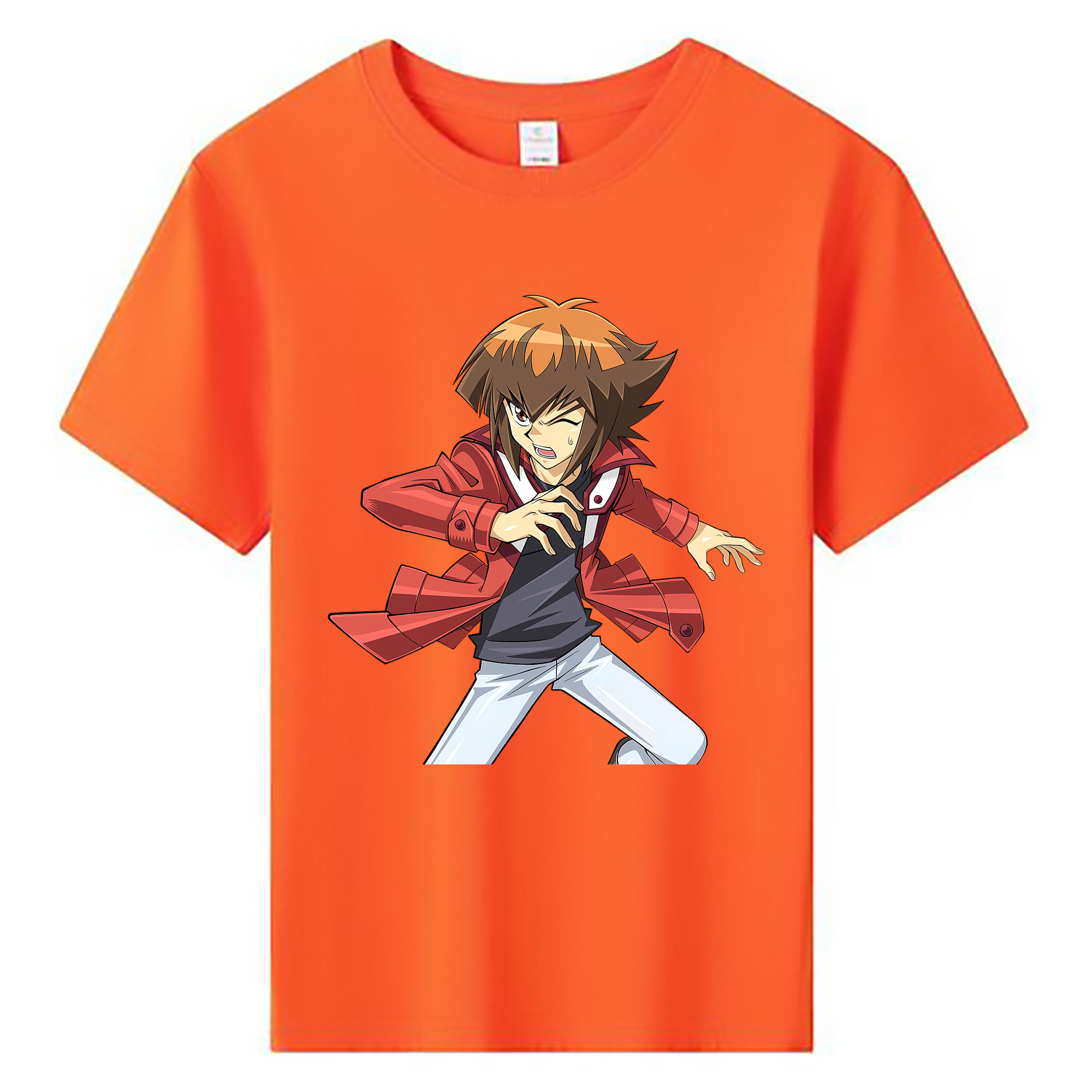 （画像用） 遊☆戯☆王 Yu-Gi-Oh! 綿100％キッズTシャツ（フロントプリント）