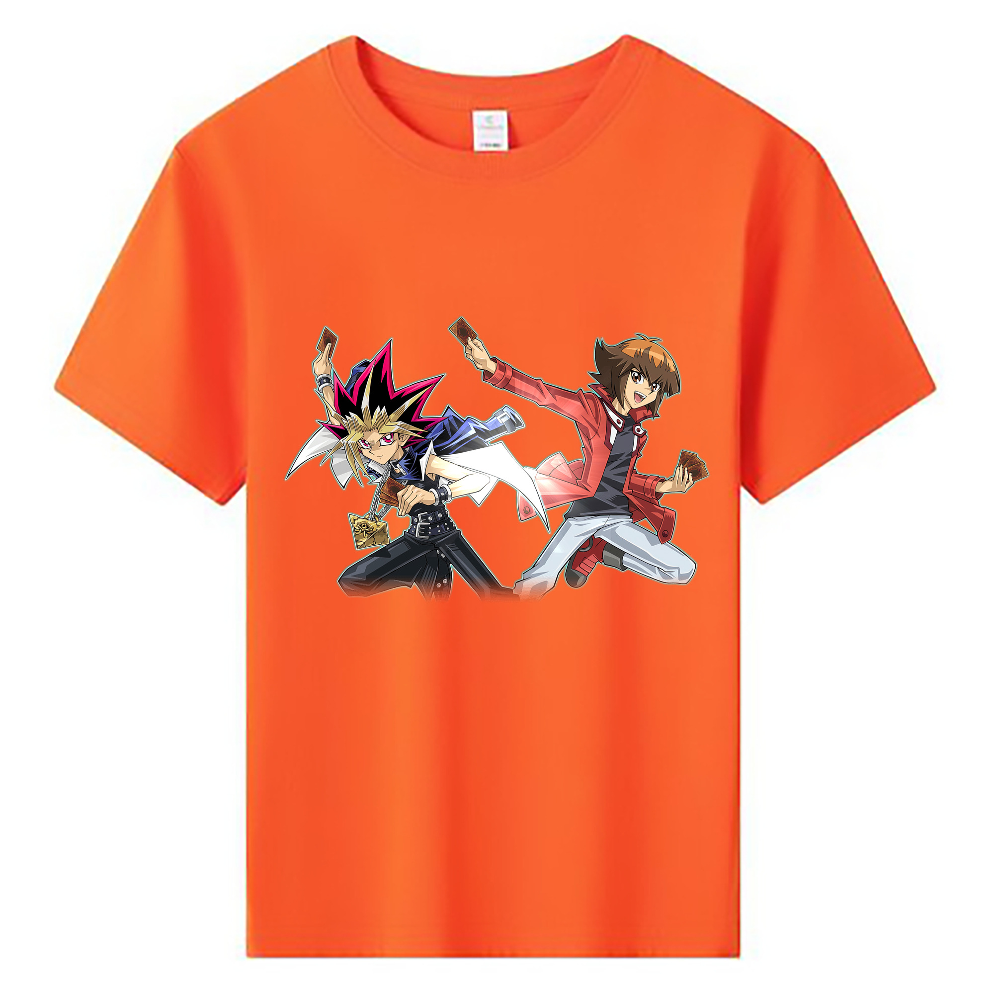 （画像用） 遊☆戯☆王 Yu-Gi-Oh! 綿100％キッズTシャツ（フロントプリント）