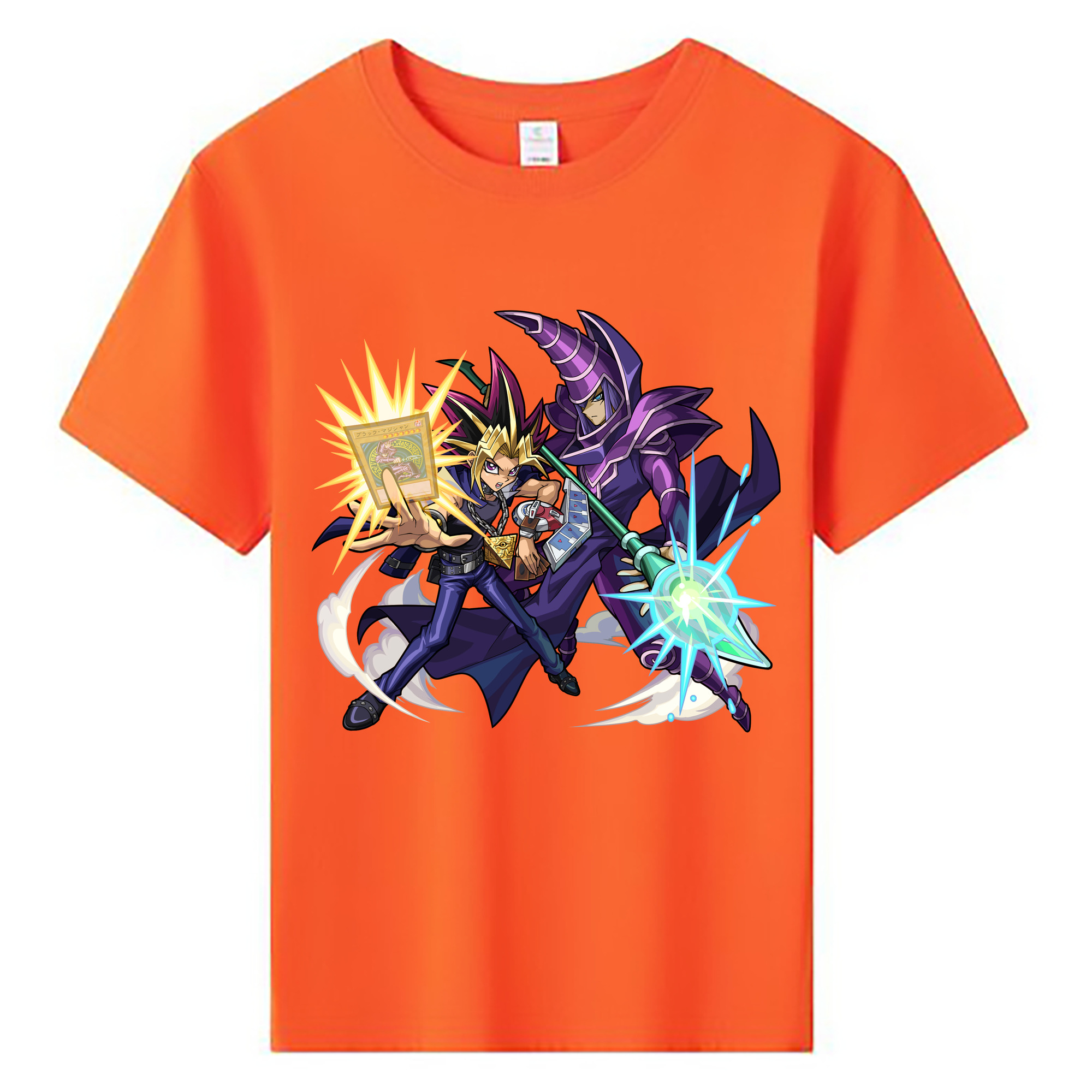 （画像用） 遊☆戯☆王 Yu-Gi-Oh! 綿100％キッズTシャツ（フロントプリント）