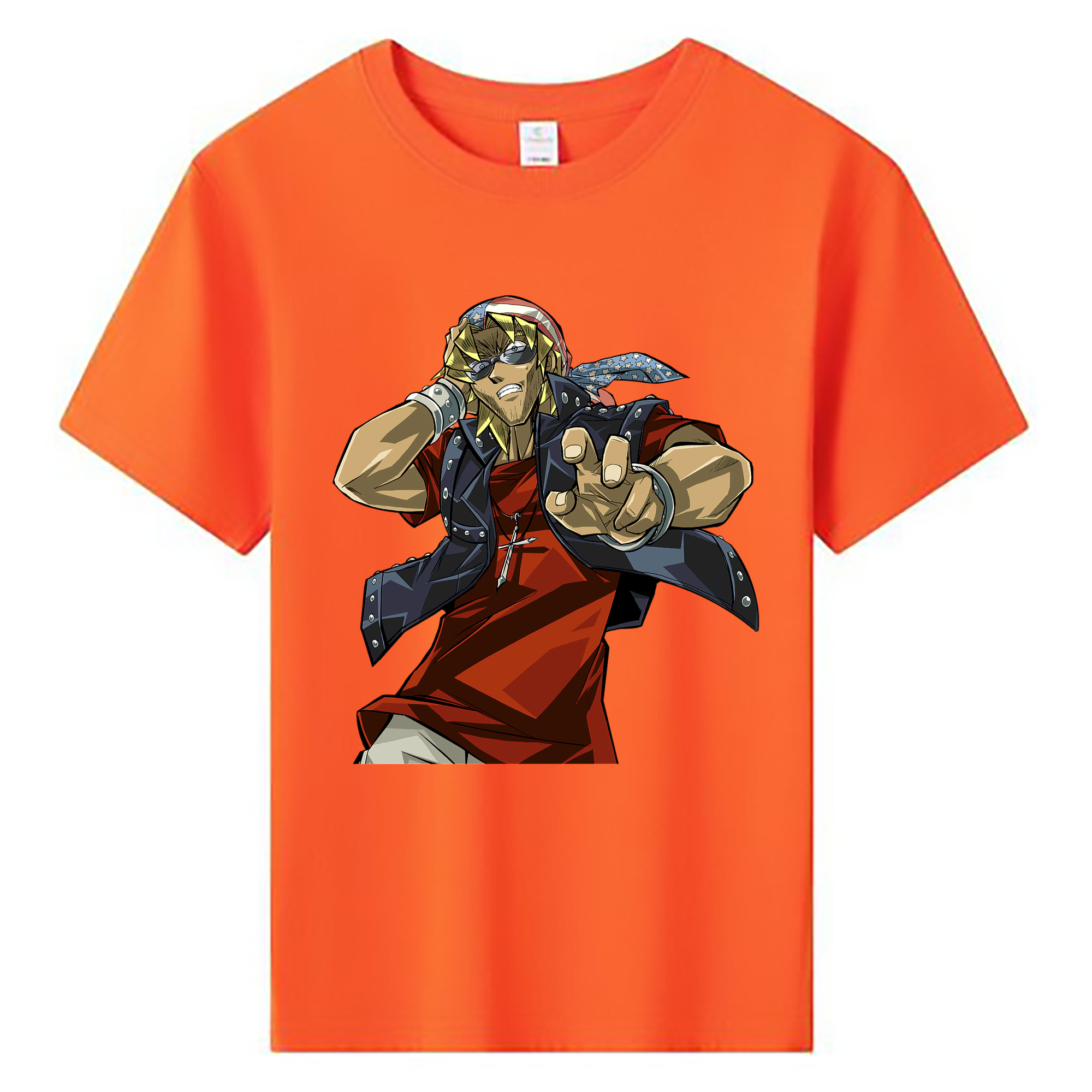 （画像用） 遊☆戯☆王 Yu-Gi-Oh! 綿100％キッズTシャツ（フロントプリント）