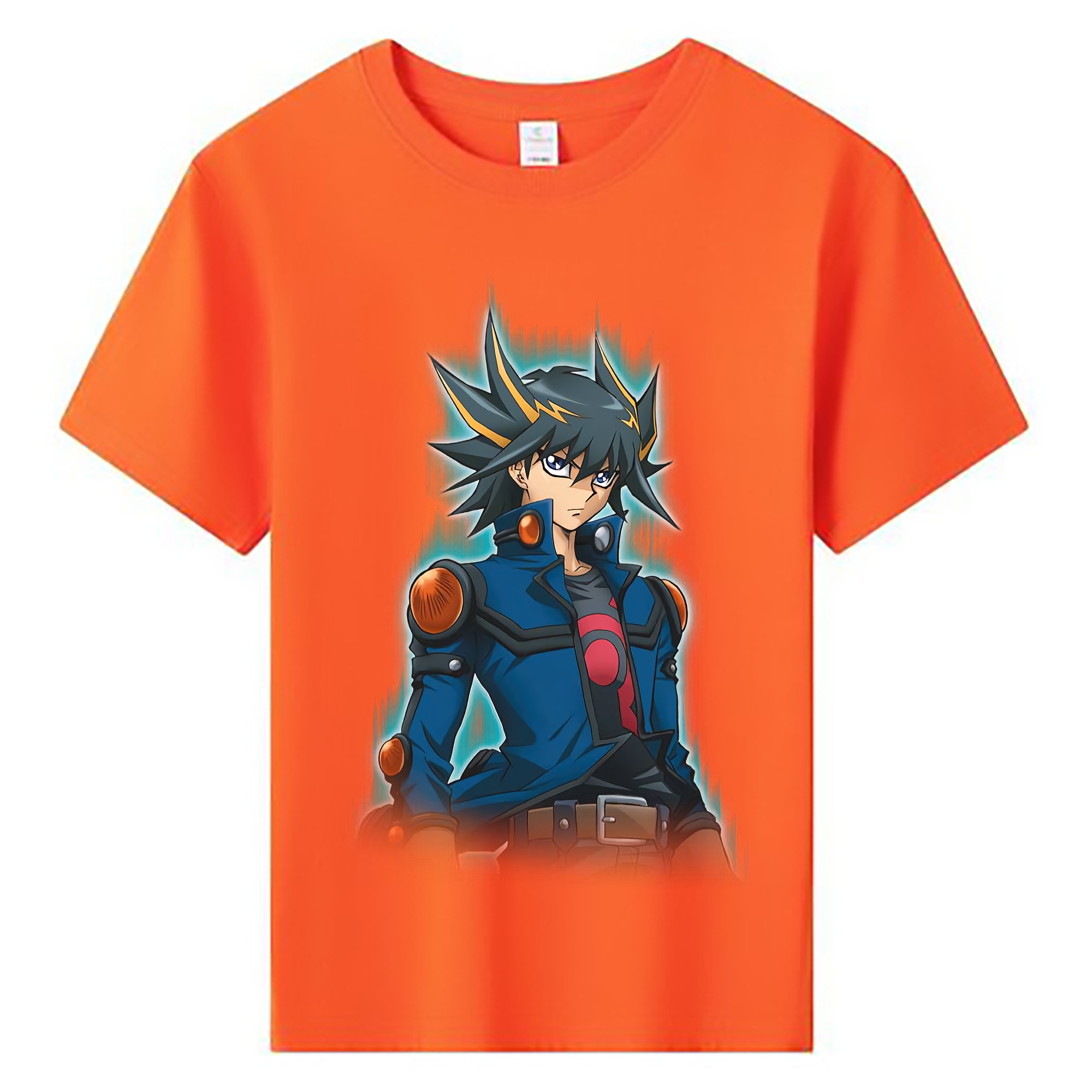 （画像用） 遊☆戯☆王 Yu-Gi-Oh! 綿100％キッズTシャツ（フロントプリント）