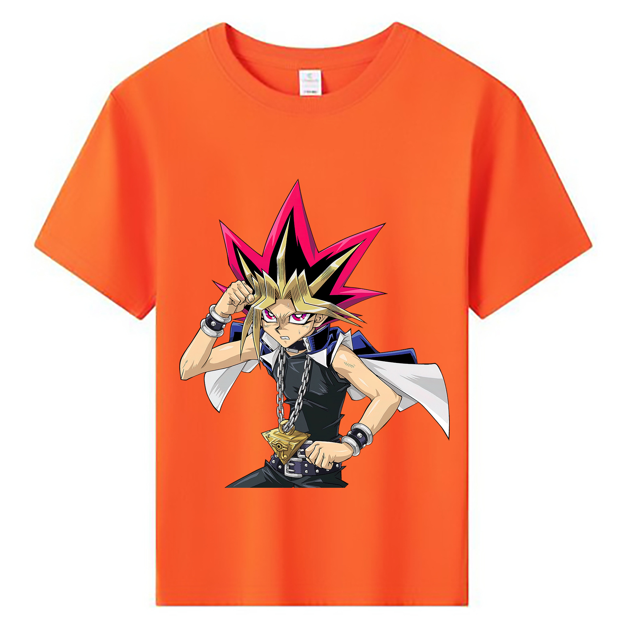 （画像用） 遊☆戯☆王 Yu-Gi-Oh! 綿100％キッズTシャツ（フロントプリント）