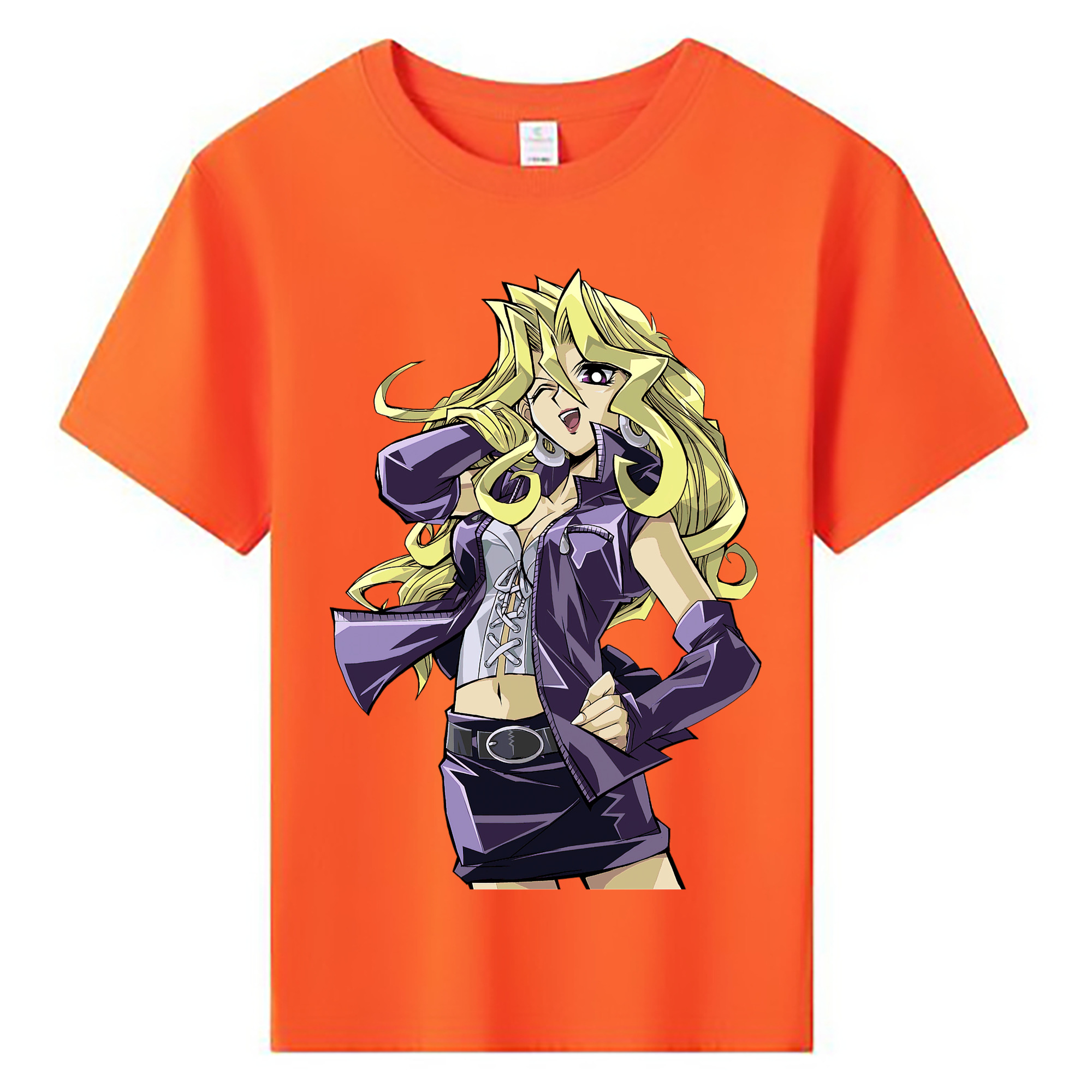（画像用） 遊☆戯☆王 Yu-Gi-Oh! 綿100％キッズTシャツ（フロントプリント）
