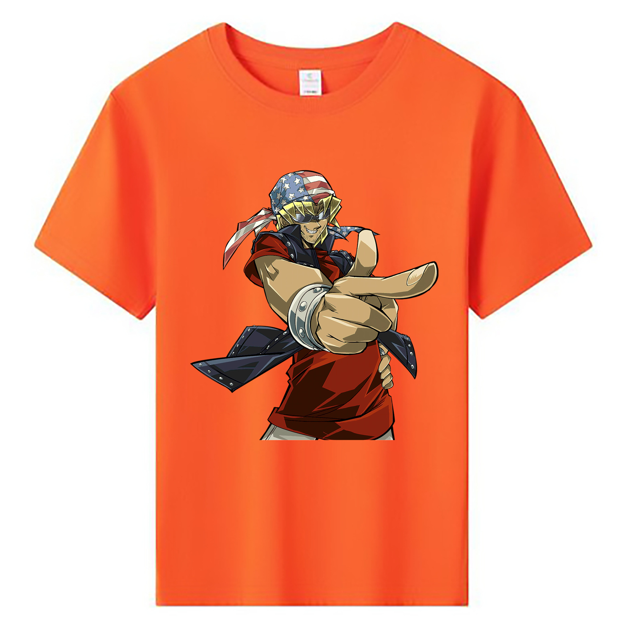 （画像用） 遊☆戯☆王 Yu-Gi-Oh! 綿100％キッズTシャツ（フロントプリント）