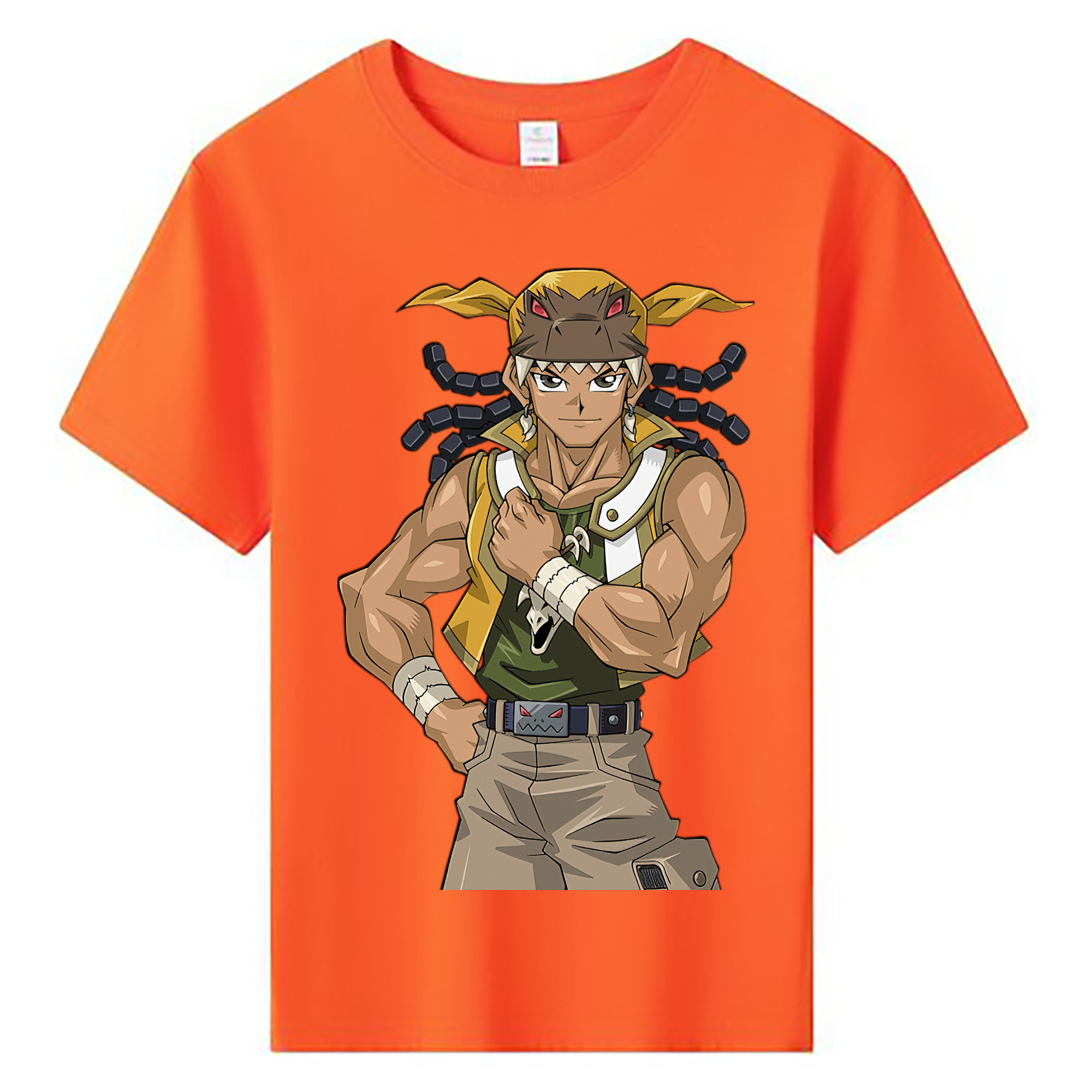 （画像用） 遊☆戯☆王 Yu-Gi-Oh! 綿100％キッズTシャツ（フロントプリント）