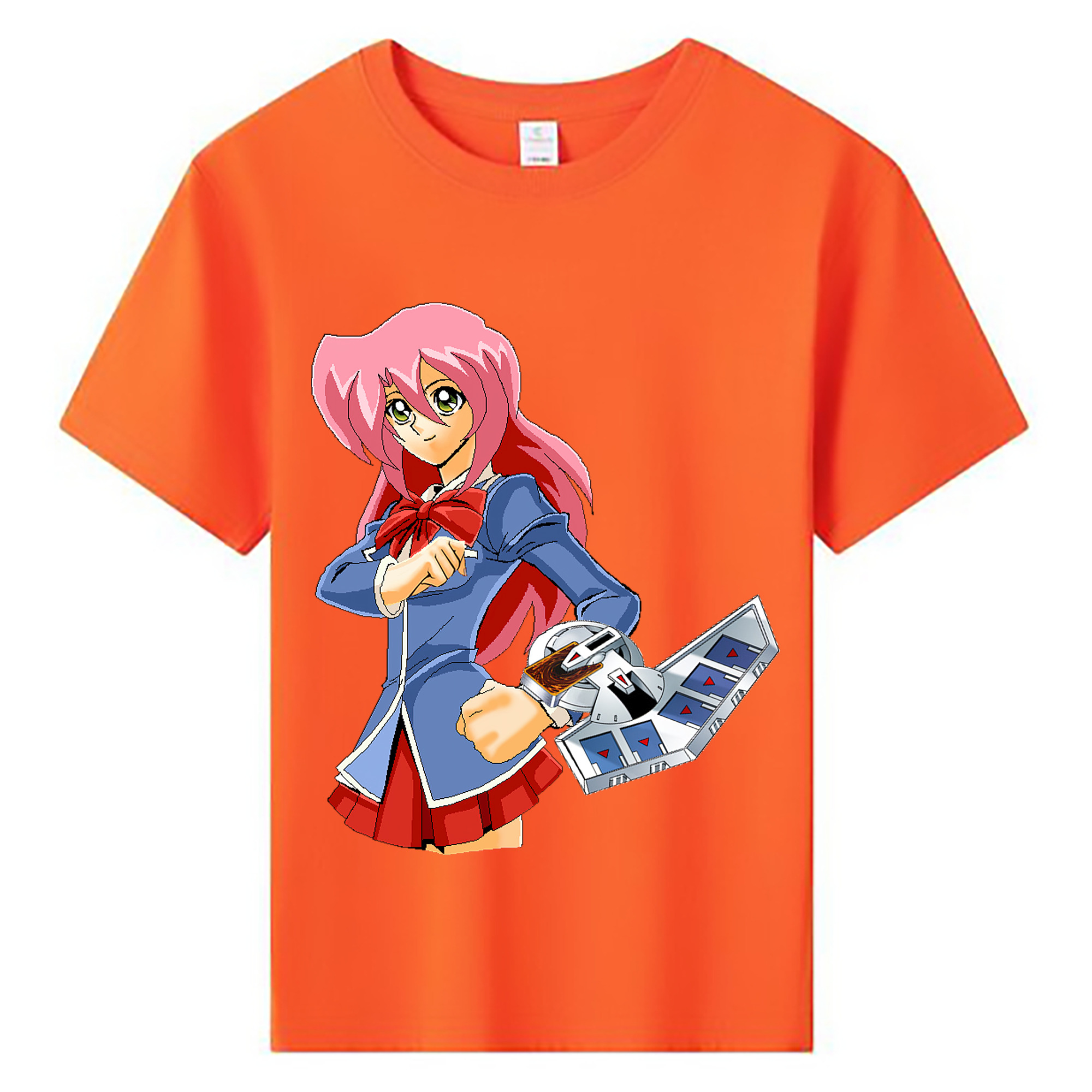 （画像用） 遊☆戯☆王 Yu-Gi-Oh! 綿100％キッズTシャツ（フロントプリント）