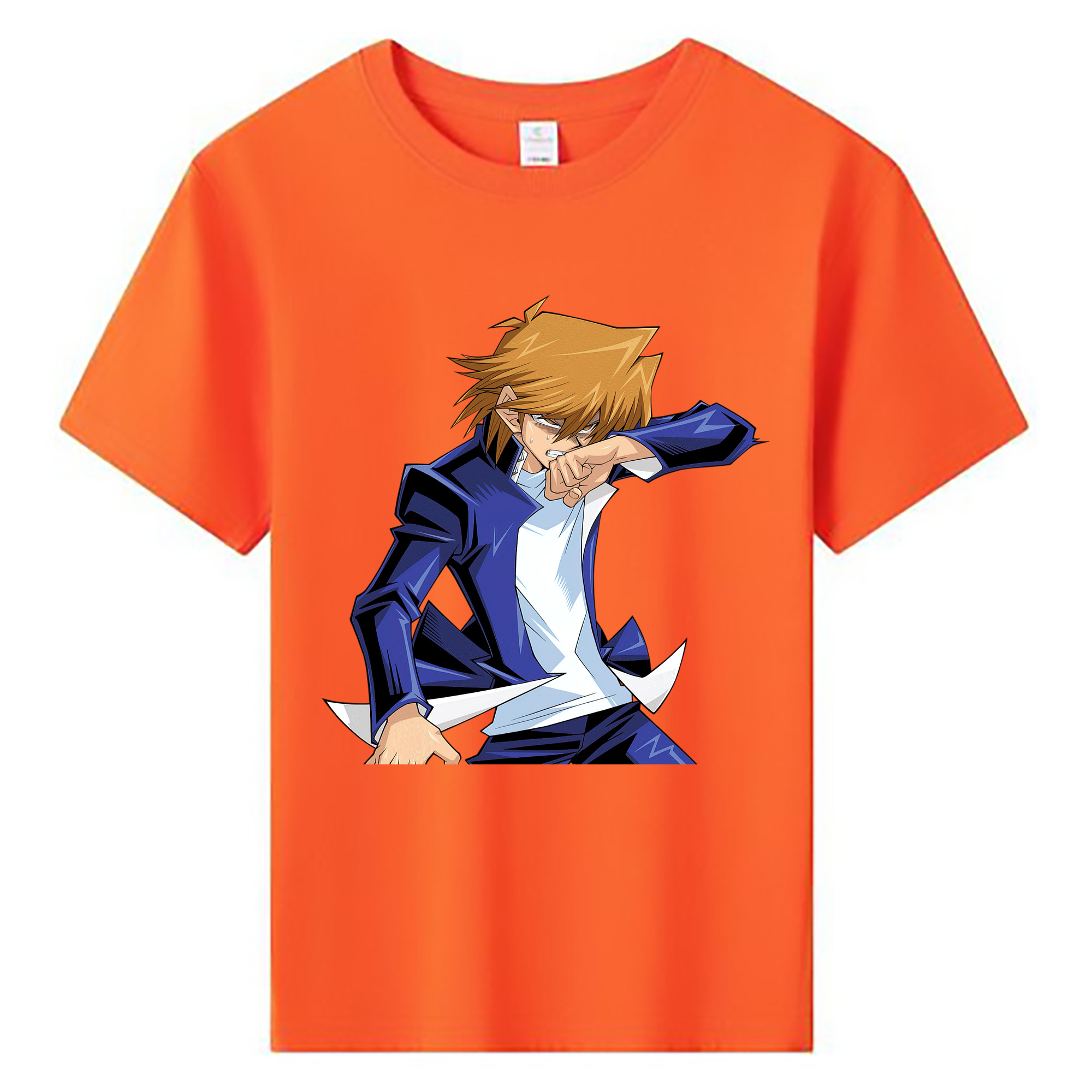 （画像用） 遊☆戯☆王 Yu-Gi-Oh! 綿100％キッズTシャツ（フロントプリント）
