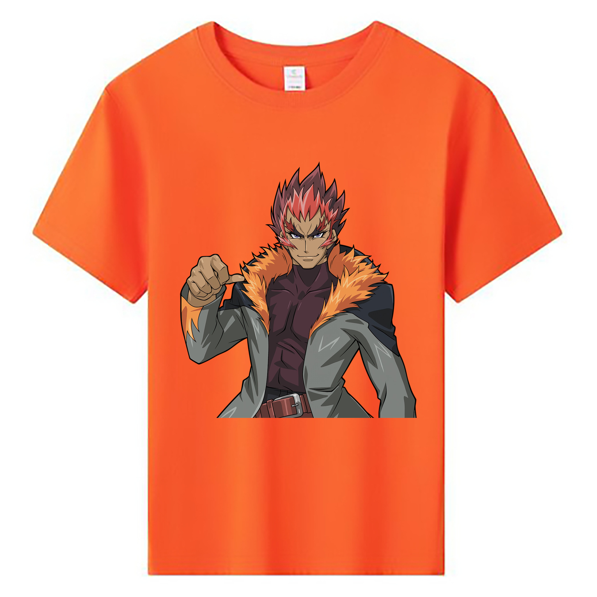 （画像用） 遊☆戯☆王 Yu-Gi-Oh! 綿100％キッズTシャツ（フロントプリント）