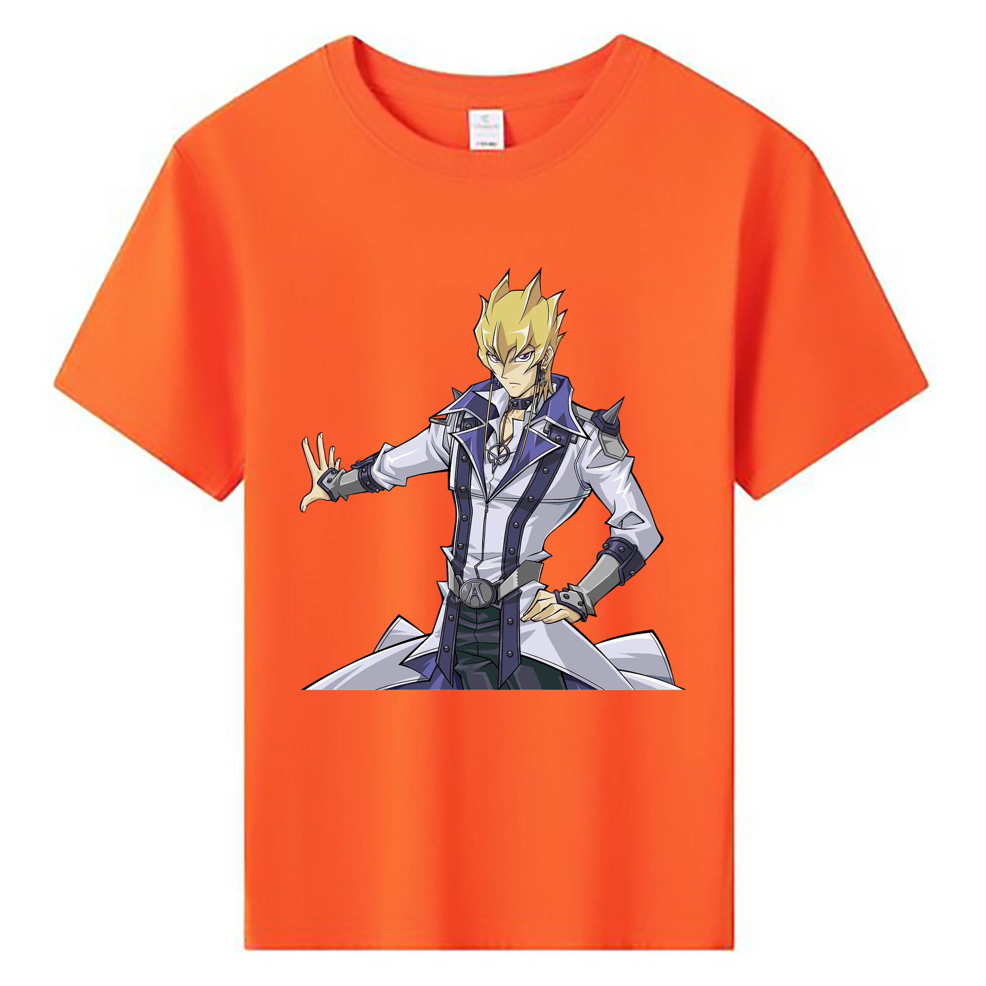 （画像用） 遊☆戯☆王 Yu-Gi-Oh! 綿100％キッズTシャツ（フロントプリント）