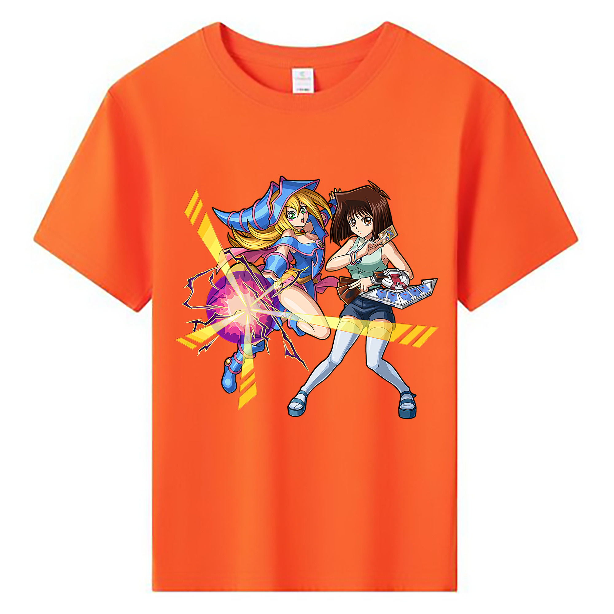 （画像用） 遊☆戯☆王 Yu-Gi-Oh! 綿100％キッズTシャツ（フロントプリント）