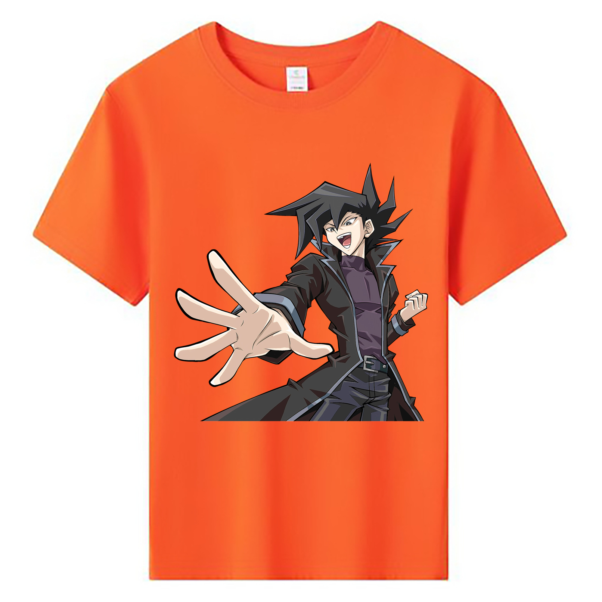 （画像用） 遊☆戯☆王 Yu-Gi-Oh! 綿100％キッズTシャツ（フロントプリント）