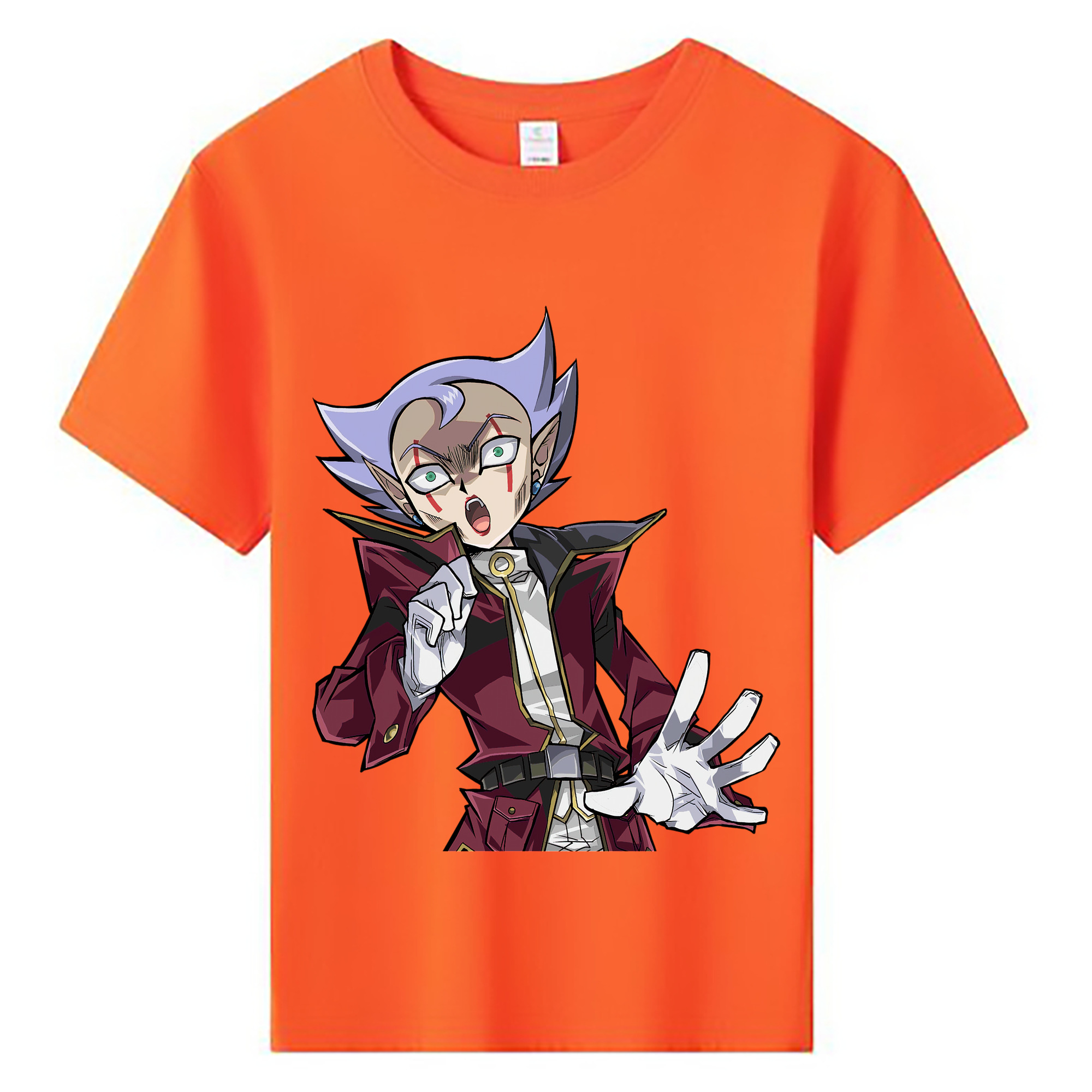 （画像用） 遊☆戯☆王 Yu-Gi-Oh! 綿100％キッズTシャツ（フロントプリント）