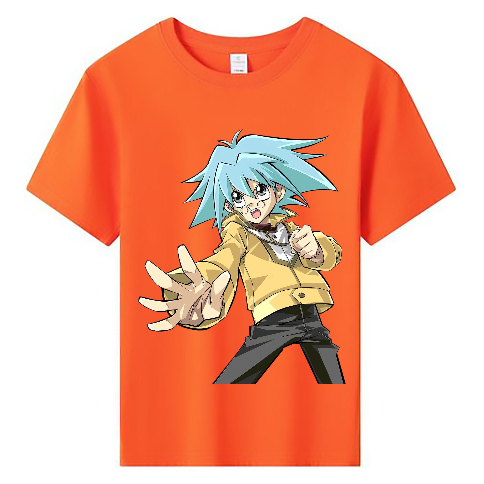 （画像用） 遊☆戯☆王 Yu-Gi-Oh! 綿100％キッズTシャツ（フロントプリント）