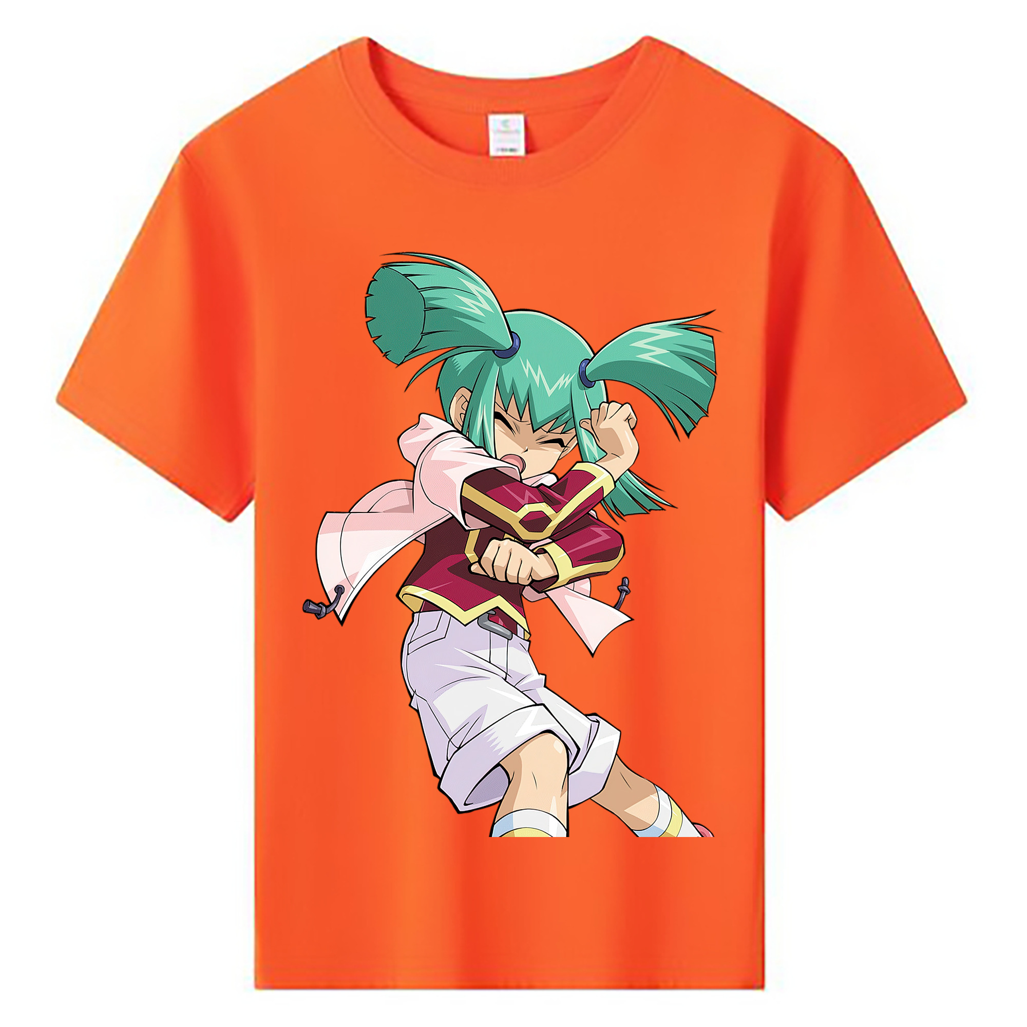 （画像用） 遊☆戯☆王 Yu-Gi-Oh! 綿100％キッズTシャツ（フロントプリント）