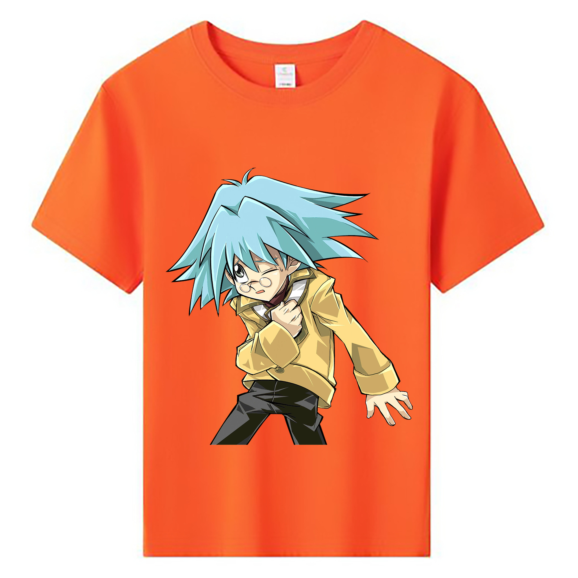 （画像用） 遊☆戯☆王 Yu-Gi-Oh! 綿100％キッズTシャツ（フロントプリント）