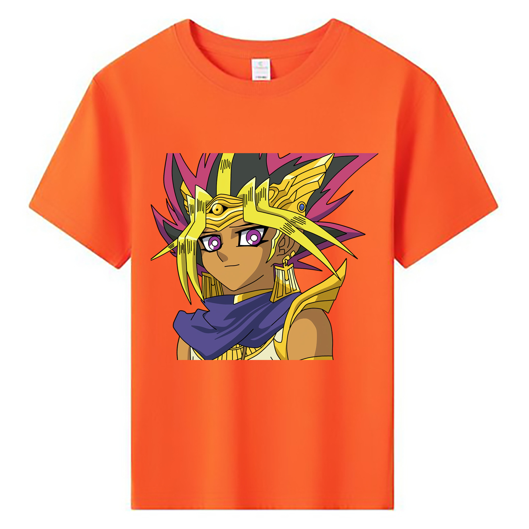 （画像用） 遊☆戯☆王 Yu-Gi-Oh! 綿100％キッズTシャツ（フロントプリント）