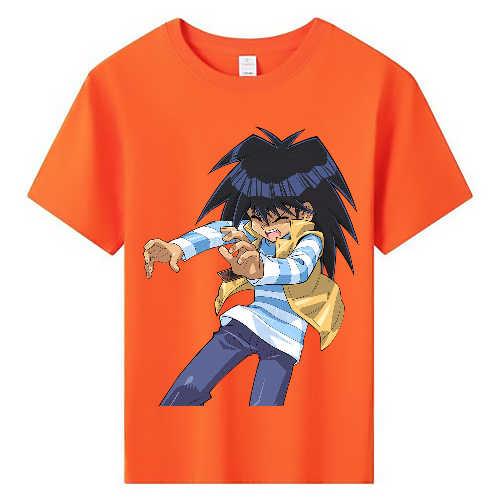 （画像用） 遊☆戯☆王 Yu-Gi-Oh! 綿100％キッズTシャツ（フロントプリント）