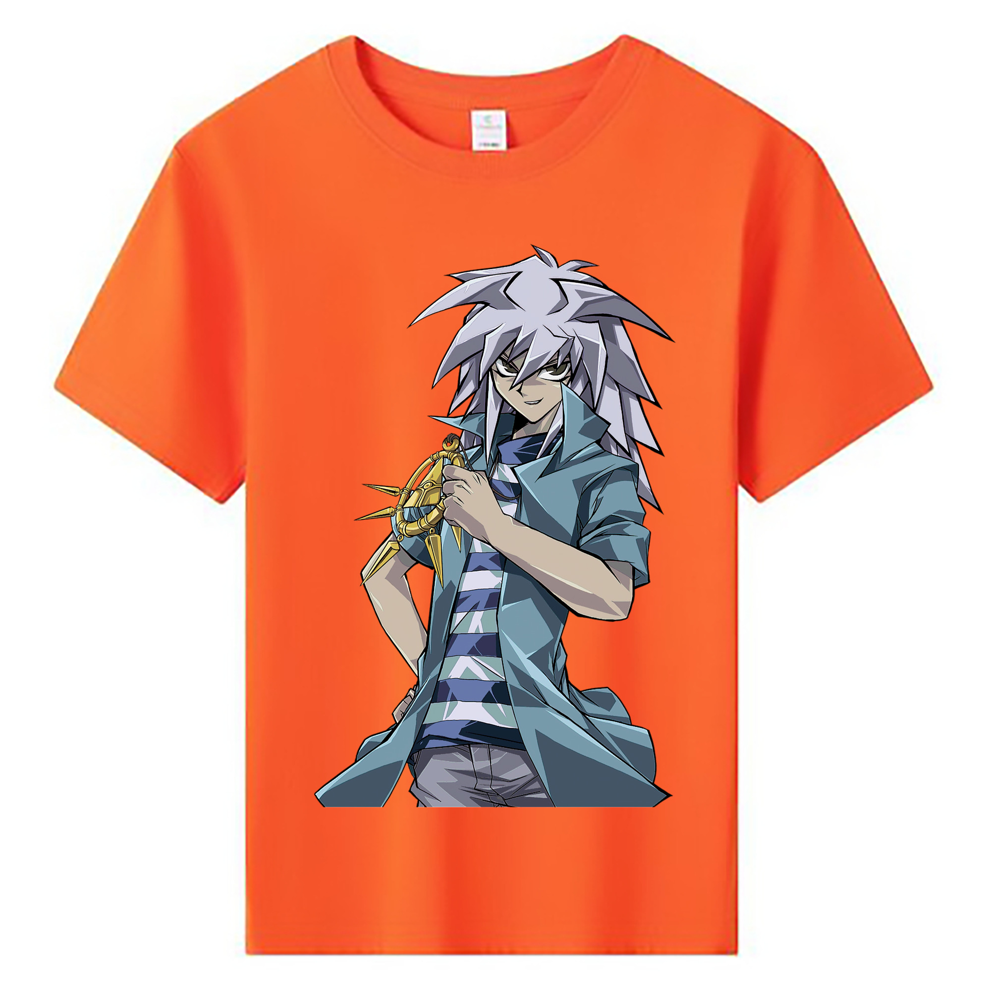 （画像用） 遊☆戯☆王 Yu-Gi-Oh! 綿100％キッズTシャツ（フロントプリント）