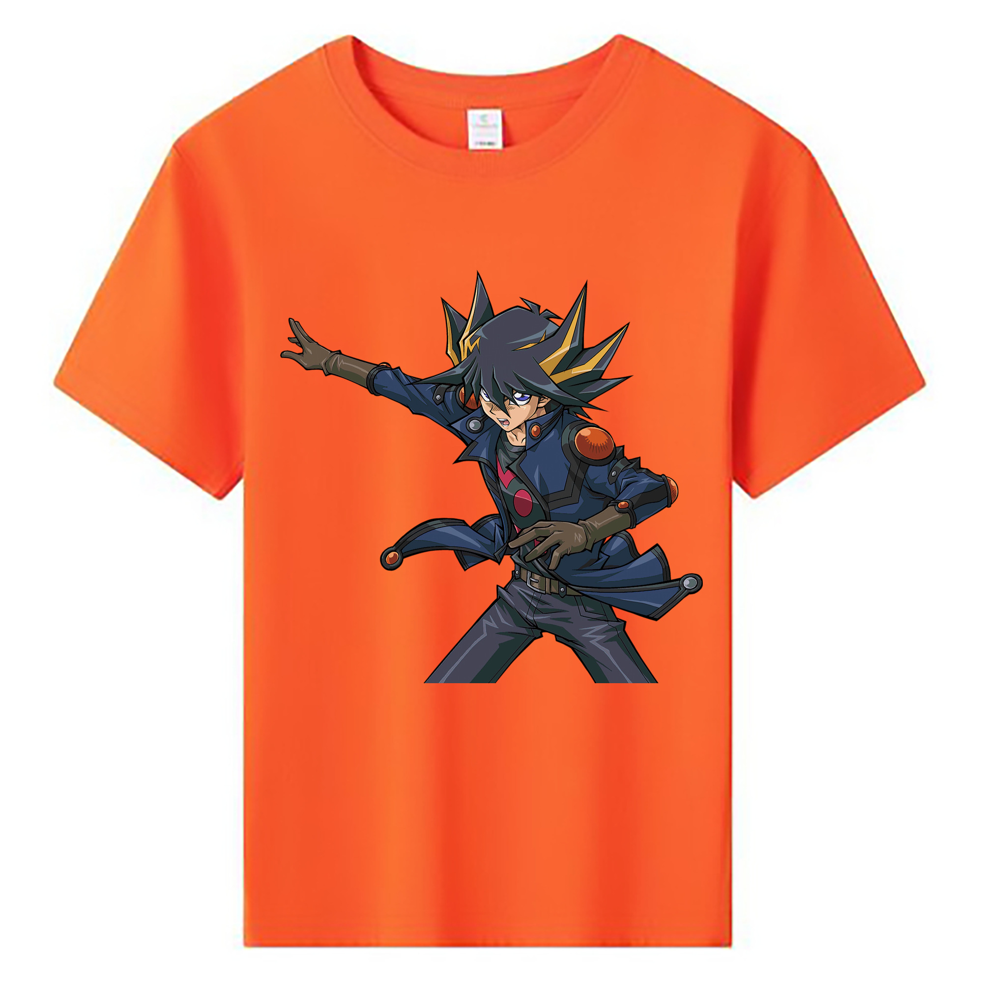 （画像用） 遊☆戯☆王 Yu-Gi-Oh! 綿100％キッズTシャツ（フロントプリント）